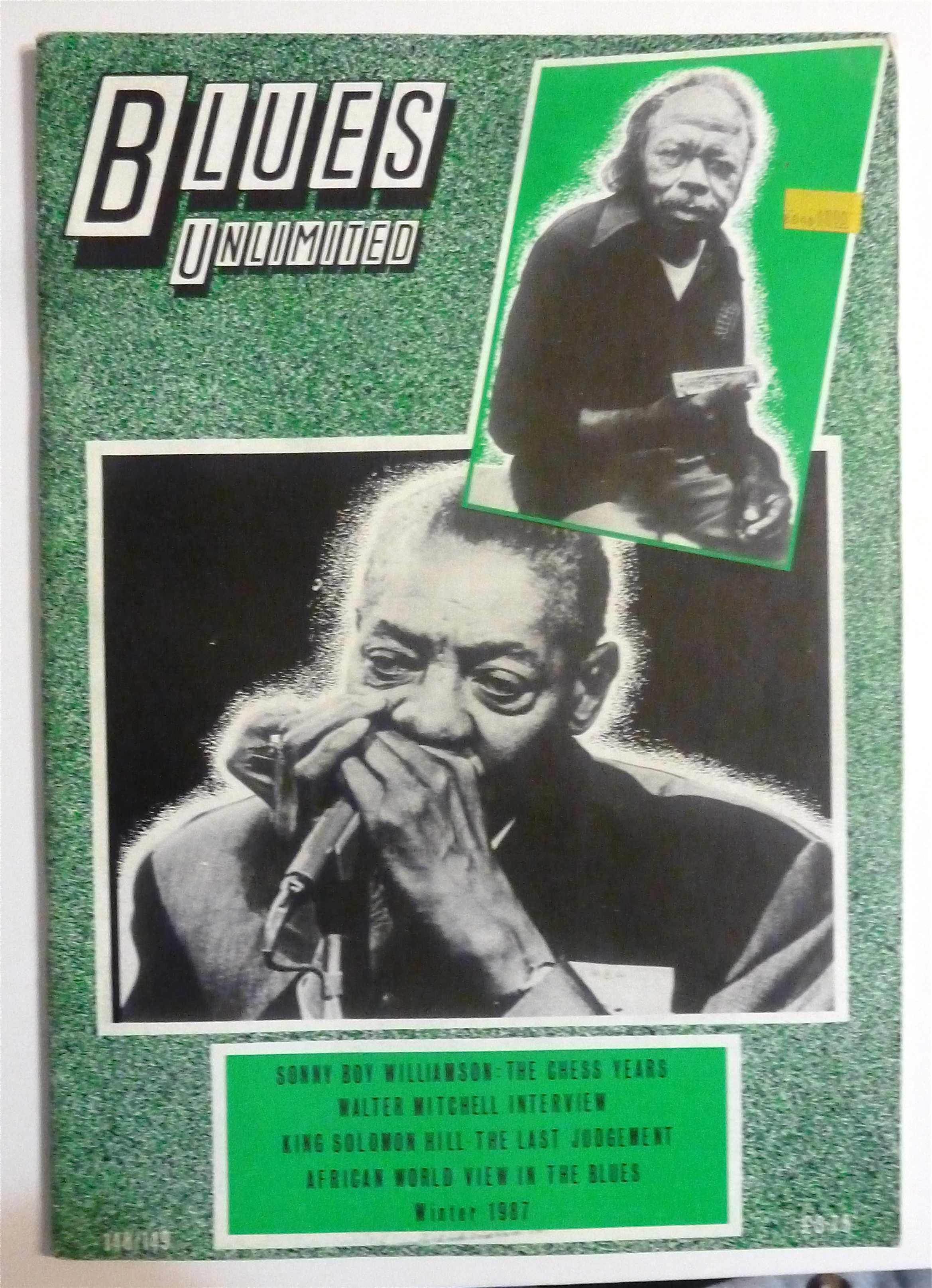 Blues Unlimited Magazine Winter 1978 Walter Mitchell