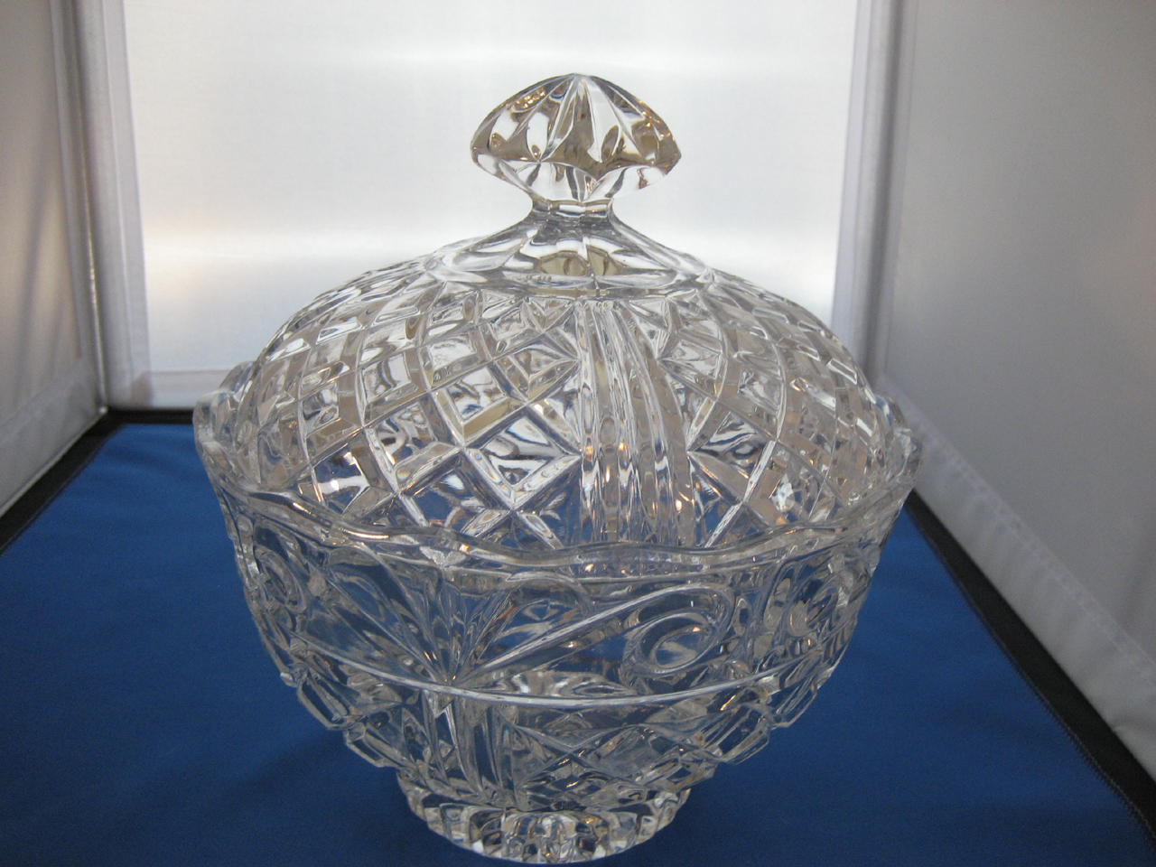 Lead Crystal Candy Dish