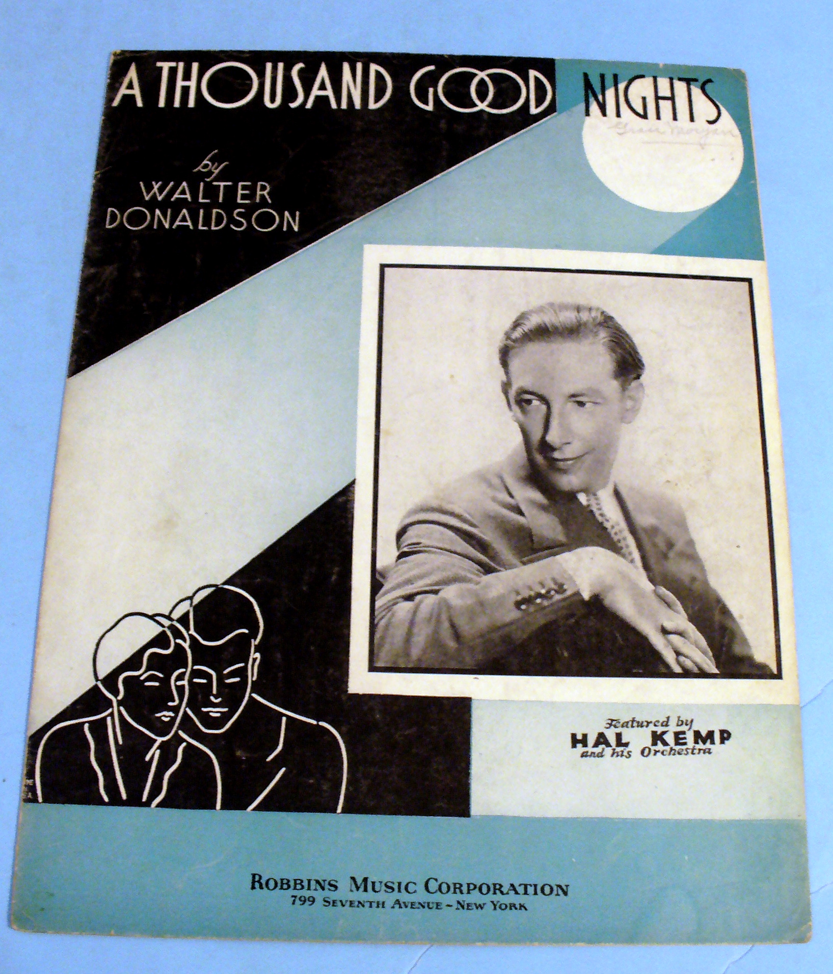 1934 A Thousand Good Nights by Walter Donaldson