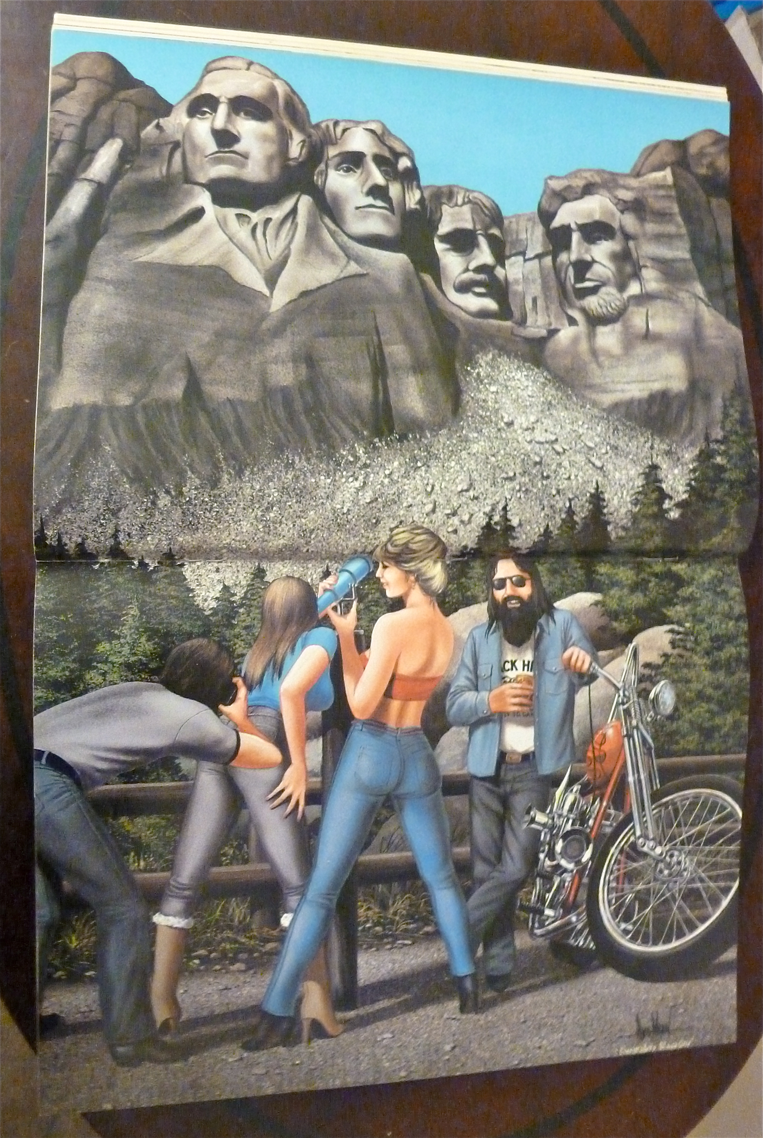 Easyriders July 1986 Daytona Damsels