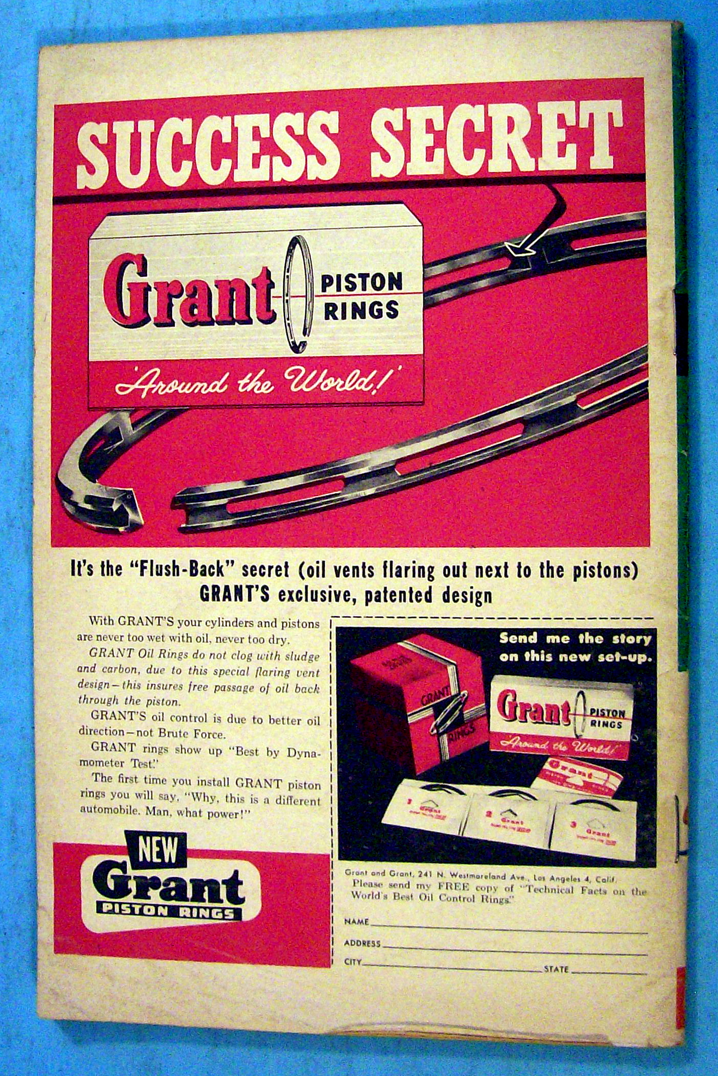 Car Craft December 1956 1/4 Midgets