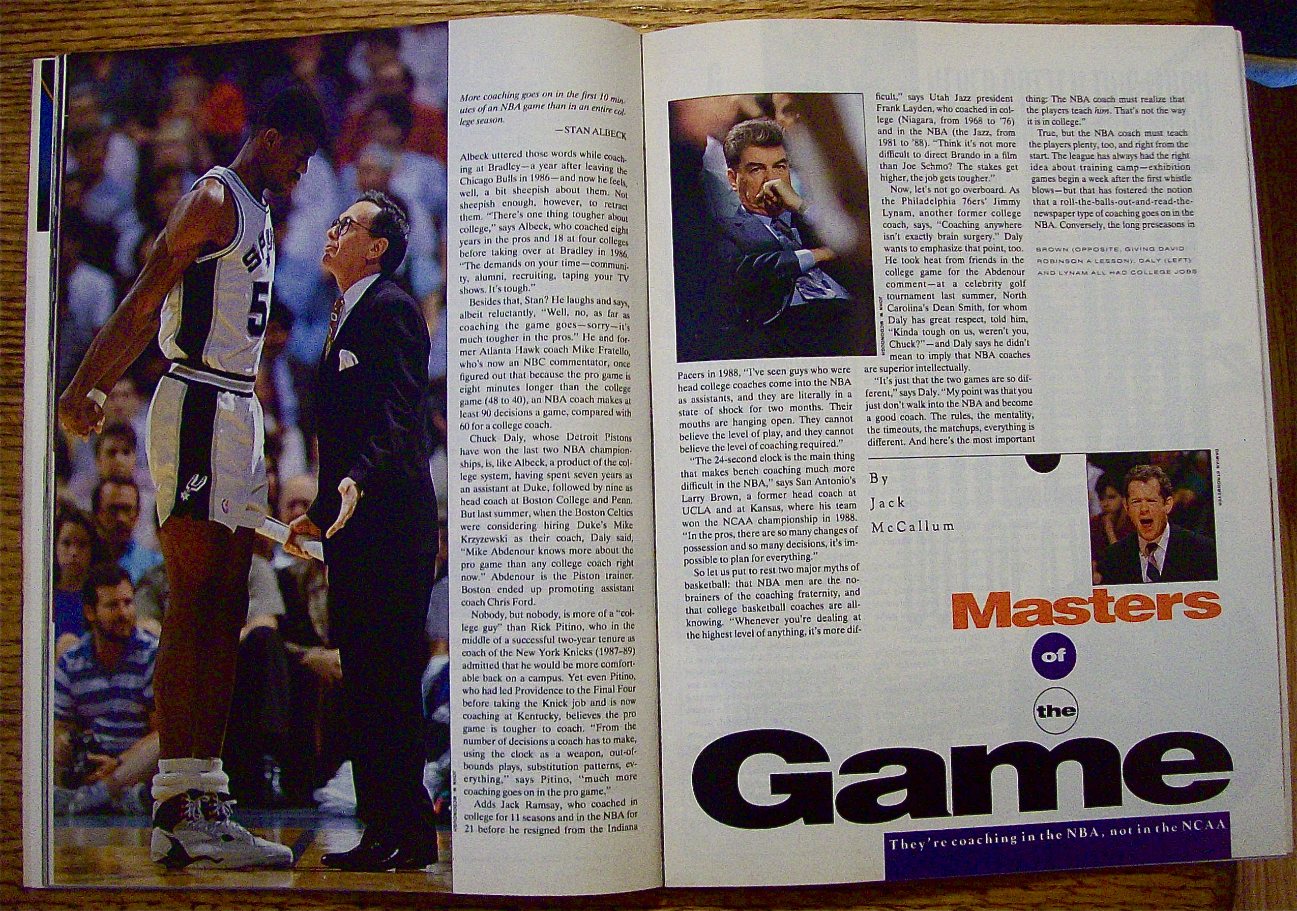 Sports Illustrated Magazine November 5, 1990 B Laimbeer