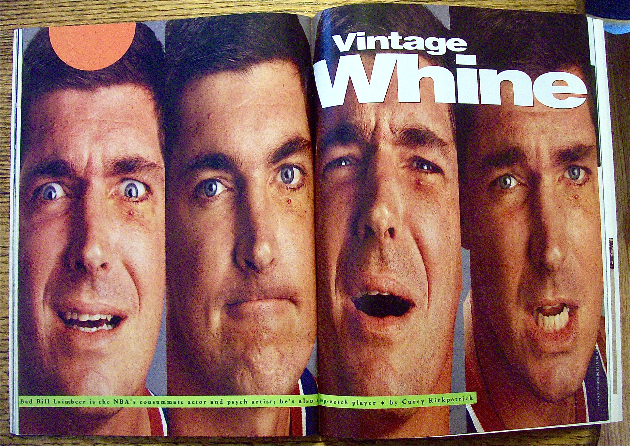 Sports Illustrated Magazine November 5, 1990 B Laimbeer