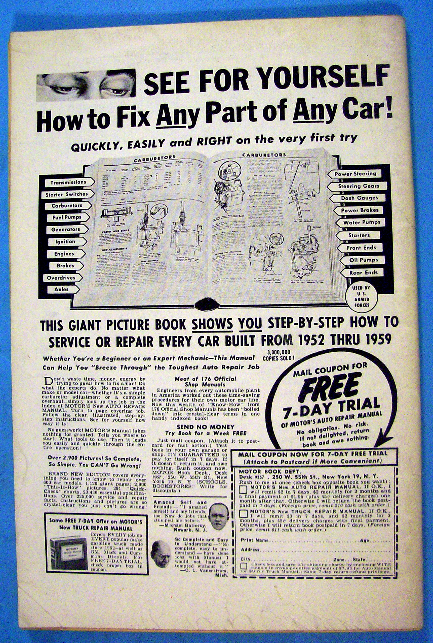 Custom Rodder July 1959 Basic Body Work