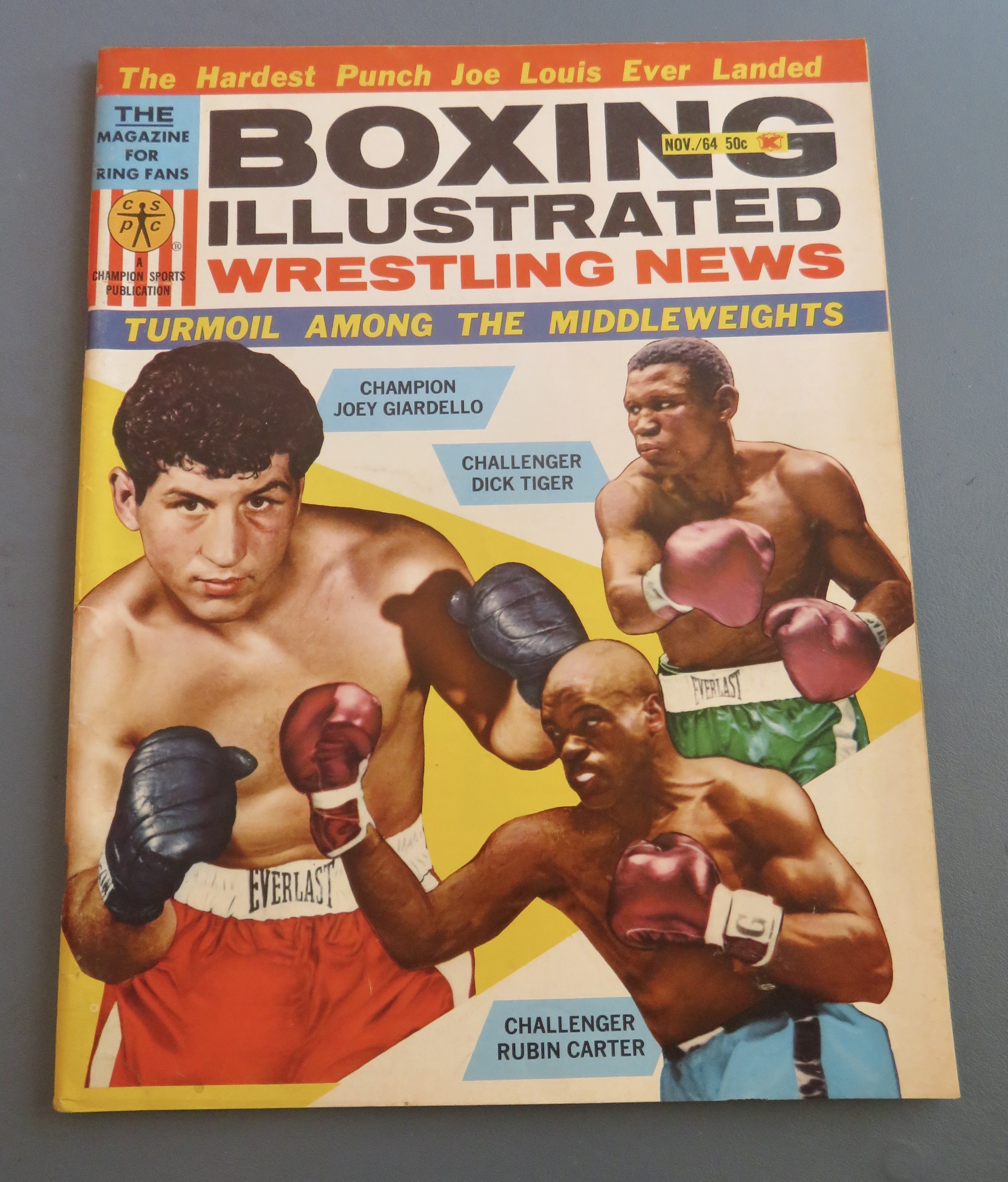 Boxing Illustrated Wrestling Magazine November 1964