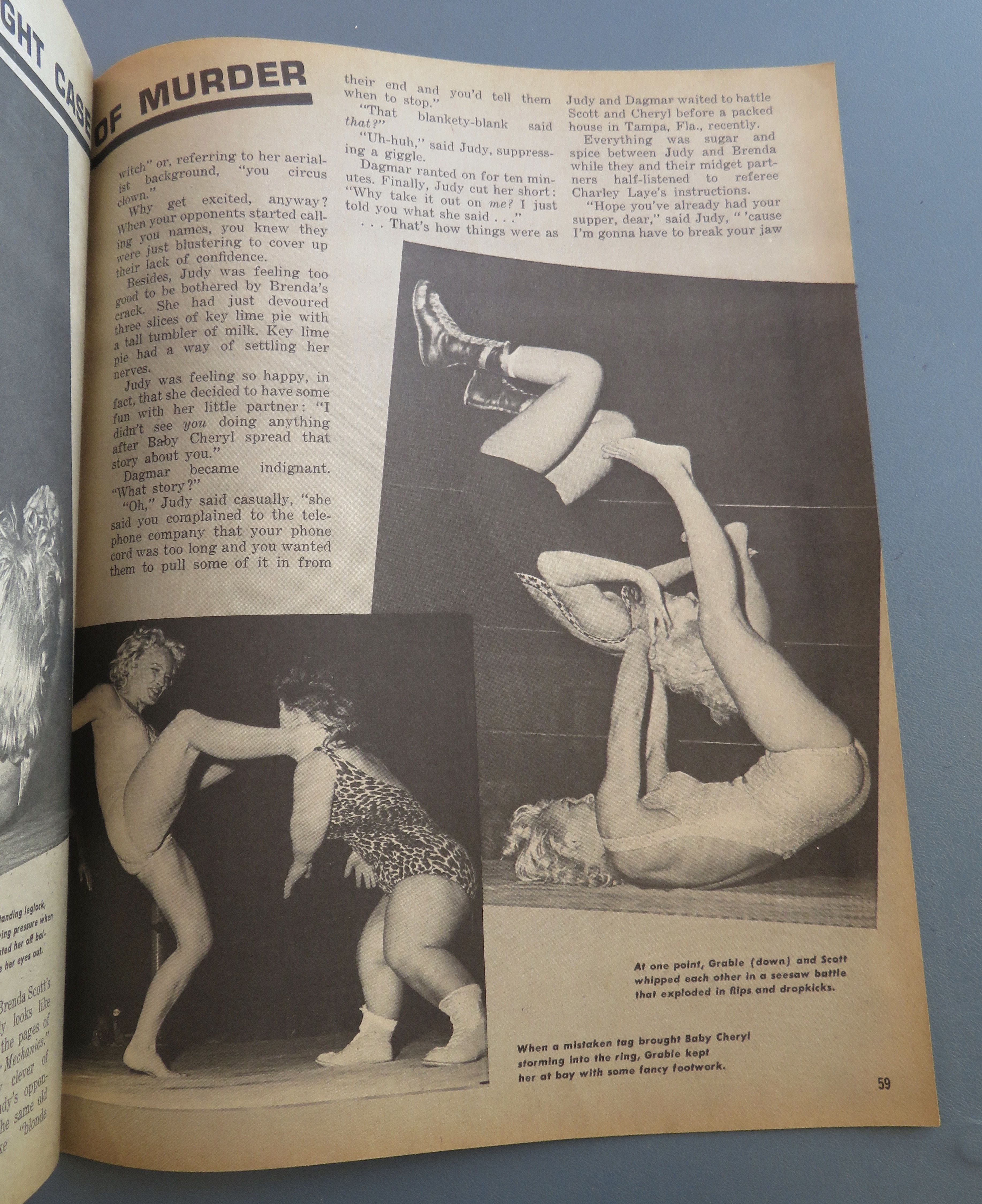 Boxing Illustrated Wrestling Magazine November 1964