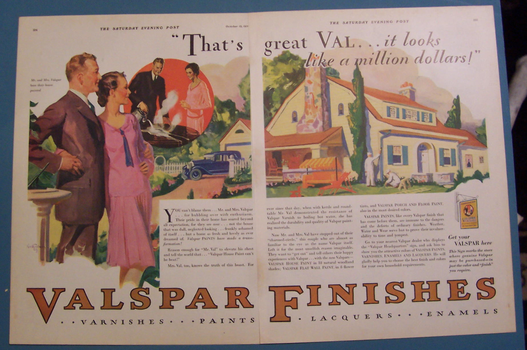 1929 Valspar Finishes
