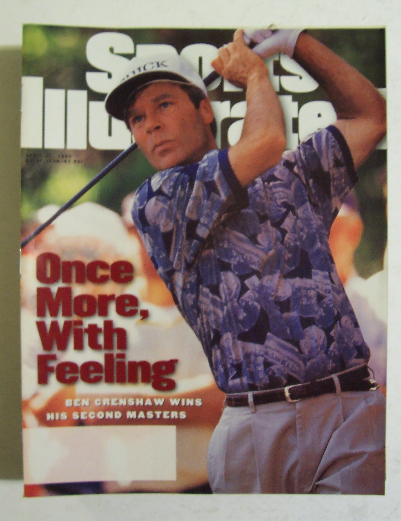 Sports Illustrated Magazine-April 17, 1995-Ben Crenshaw