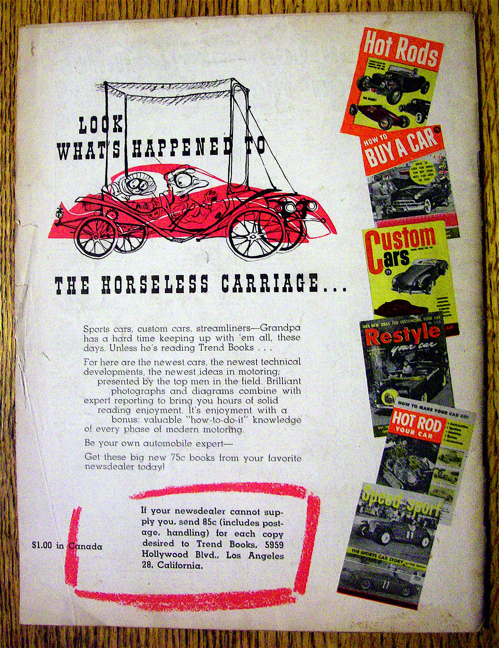 Motor Trend Magazine December 1952 FBI Exposes Thieves