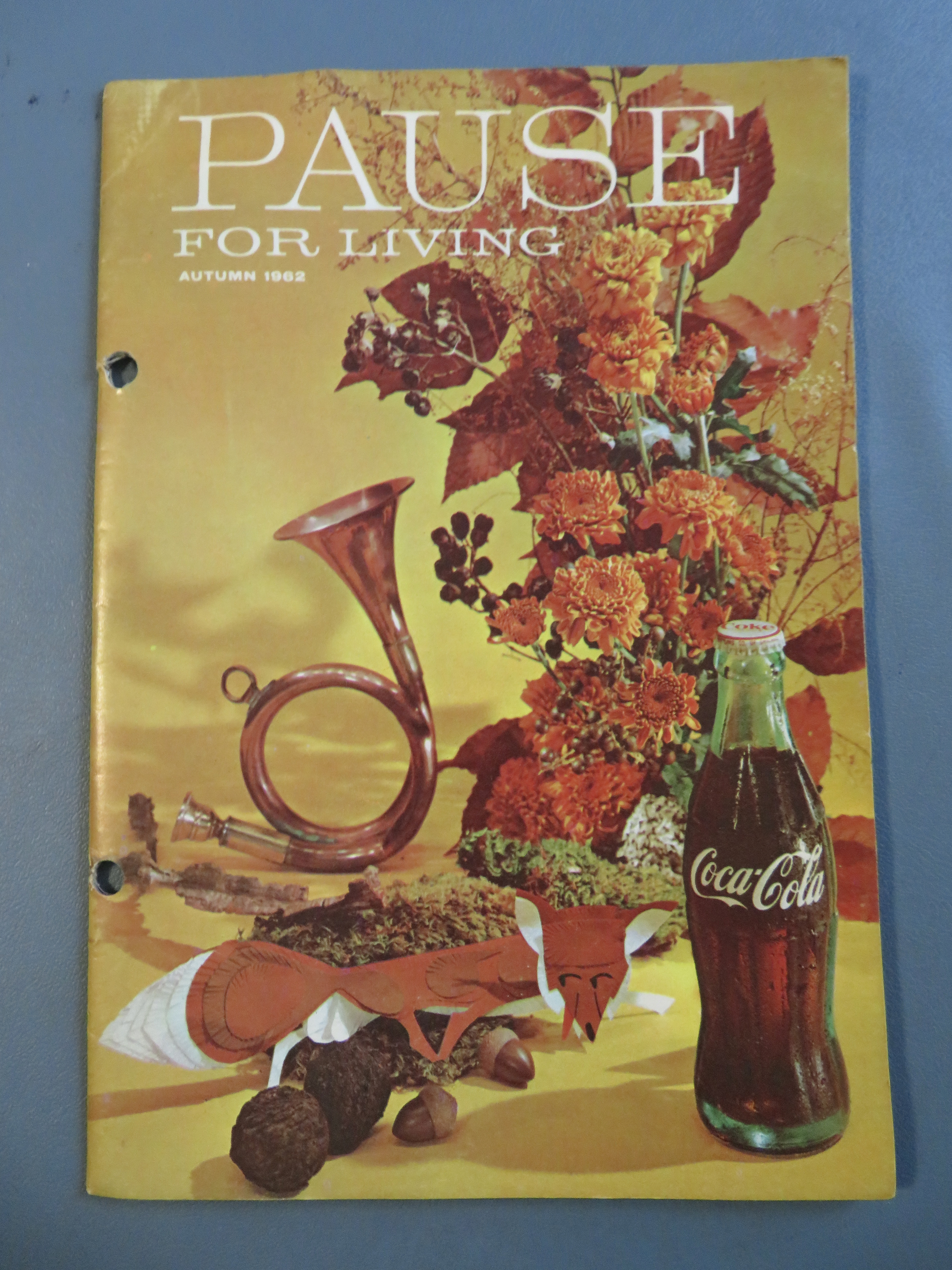 Pause For Living Magazine (Coke) Autumn 1962