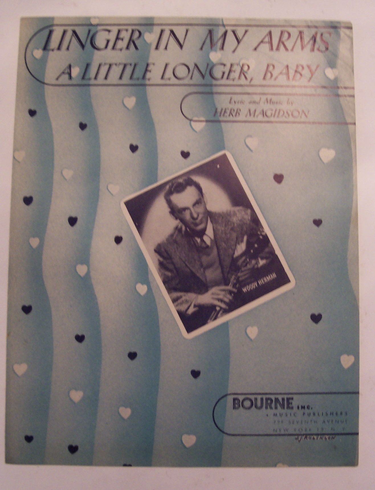 Sheet Music of 1946 Linger In My Arms