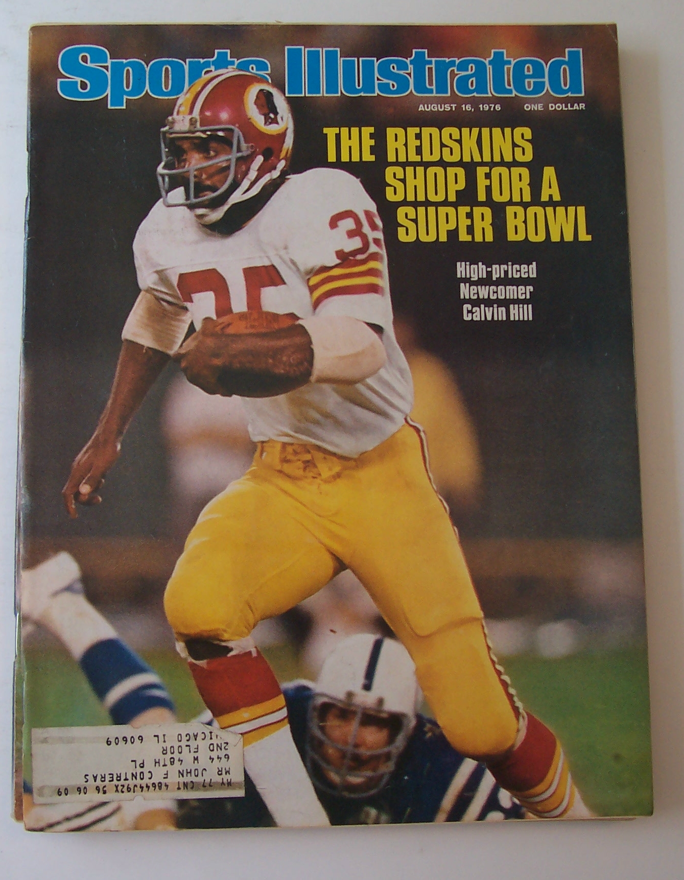 Sports Illustrated Magazine-August 16, 1976-Calvin Hill