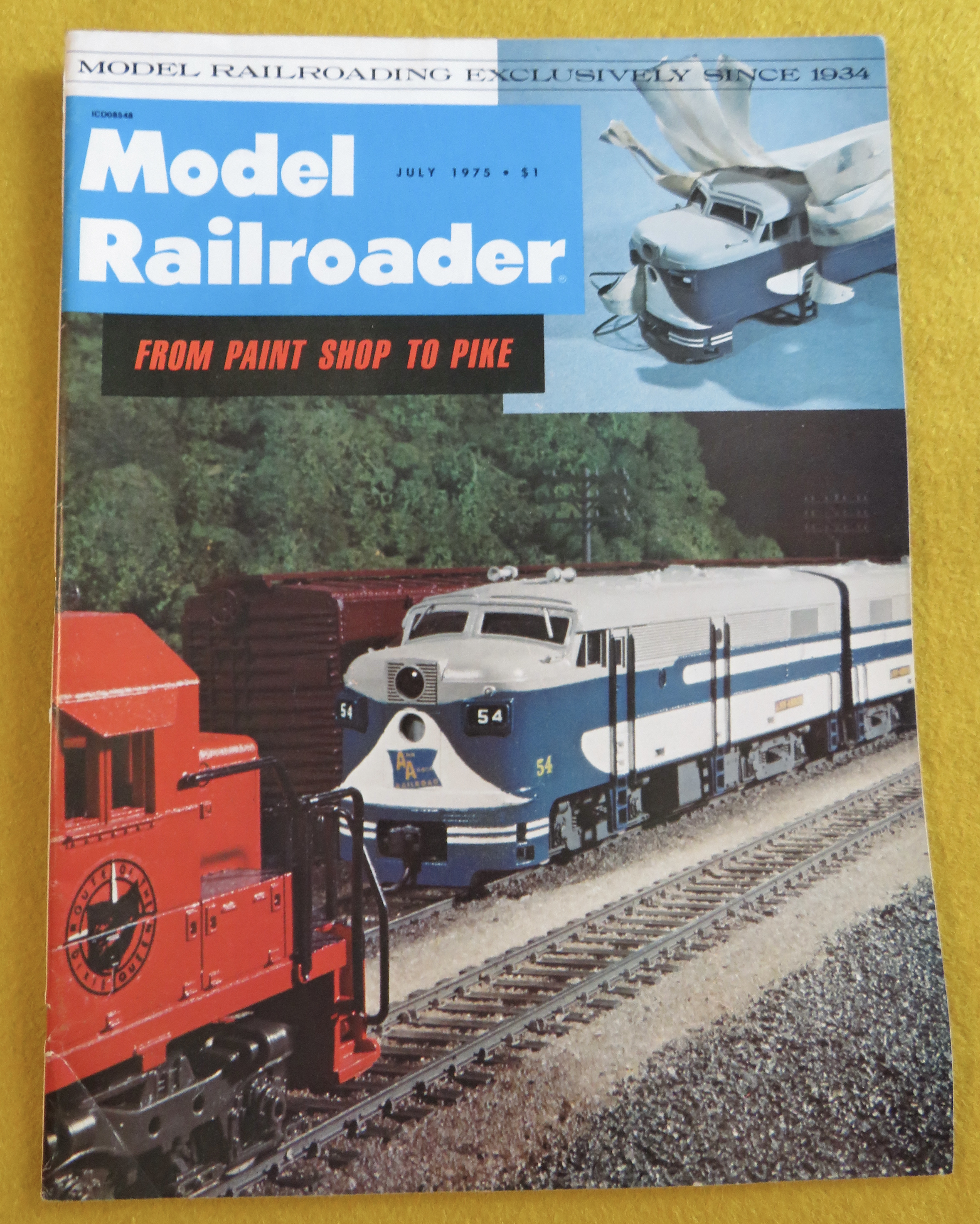Model Railroader Magazine July 1975