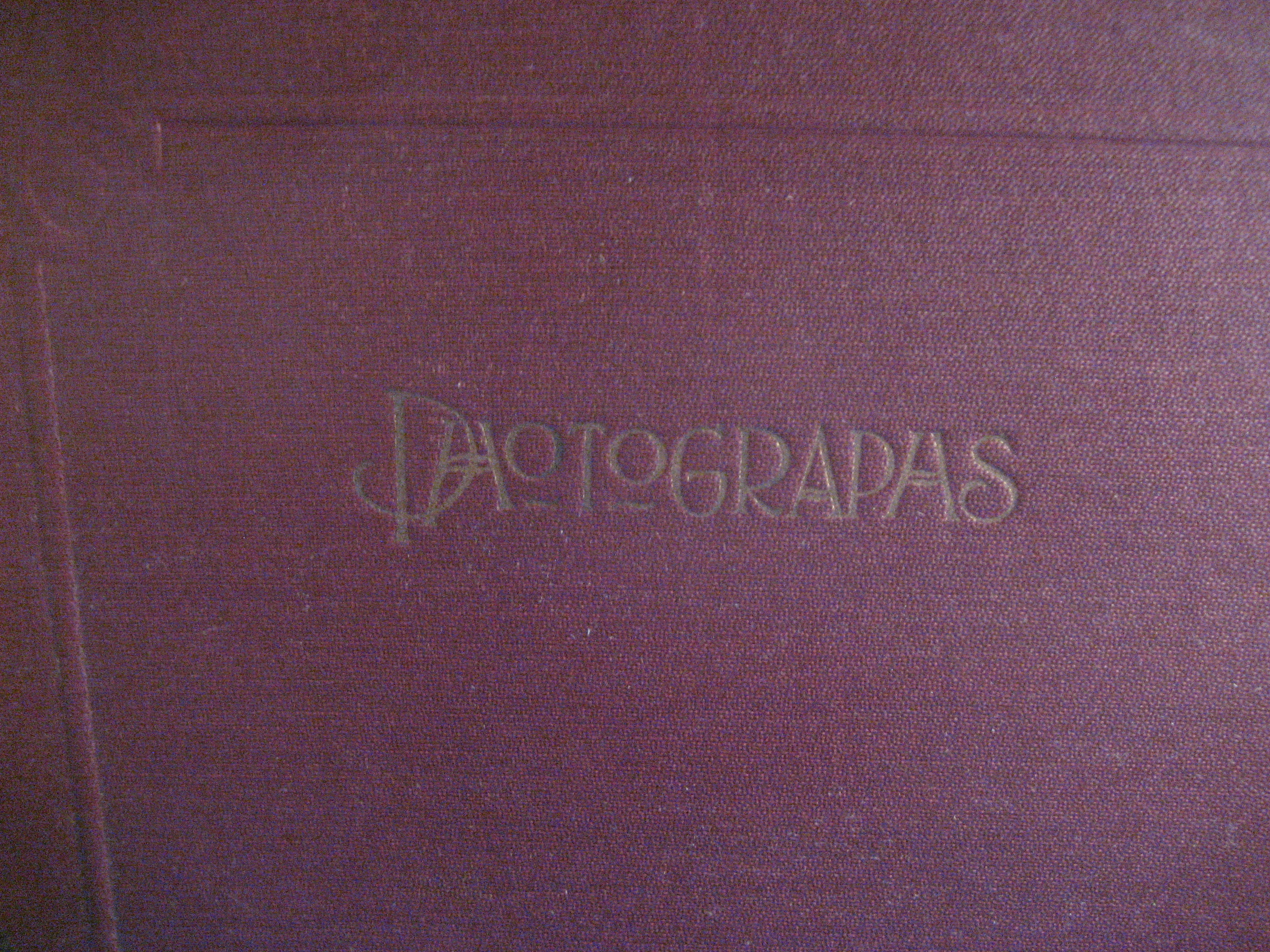 Burgundy Leather Album