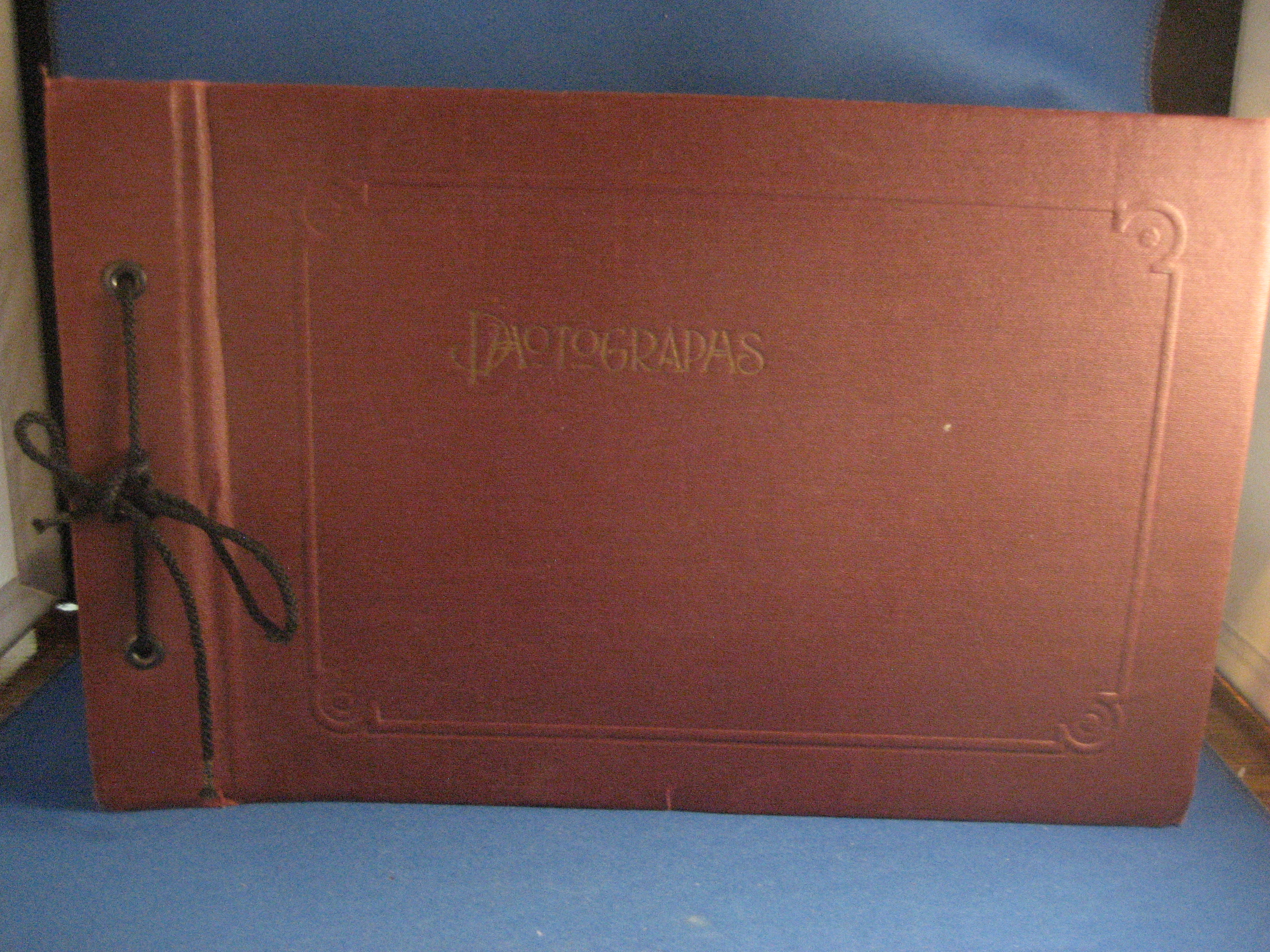Burgundy Leather Album