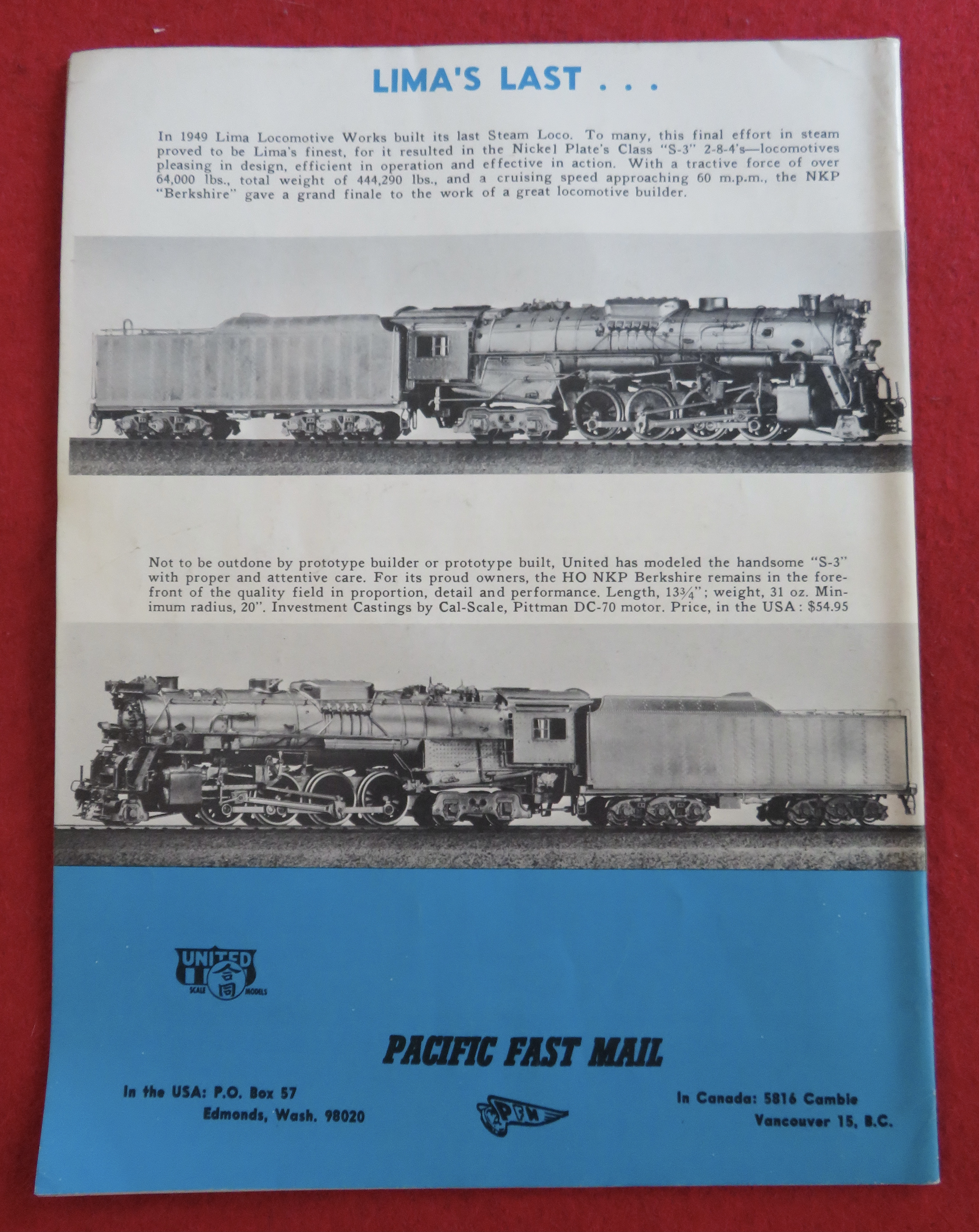 Railroad Model Craftsman Magazine July 1966