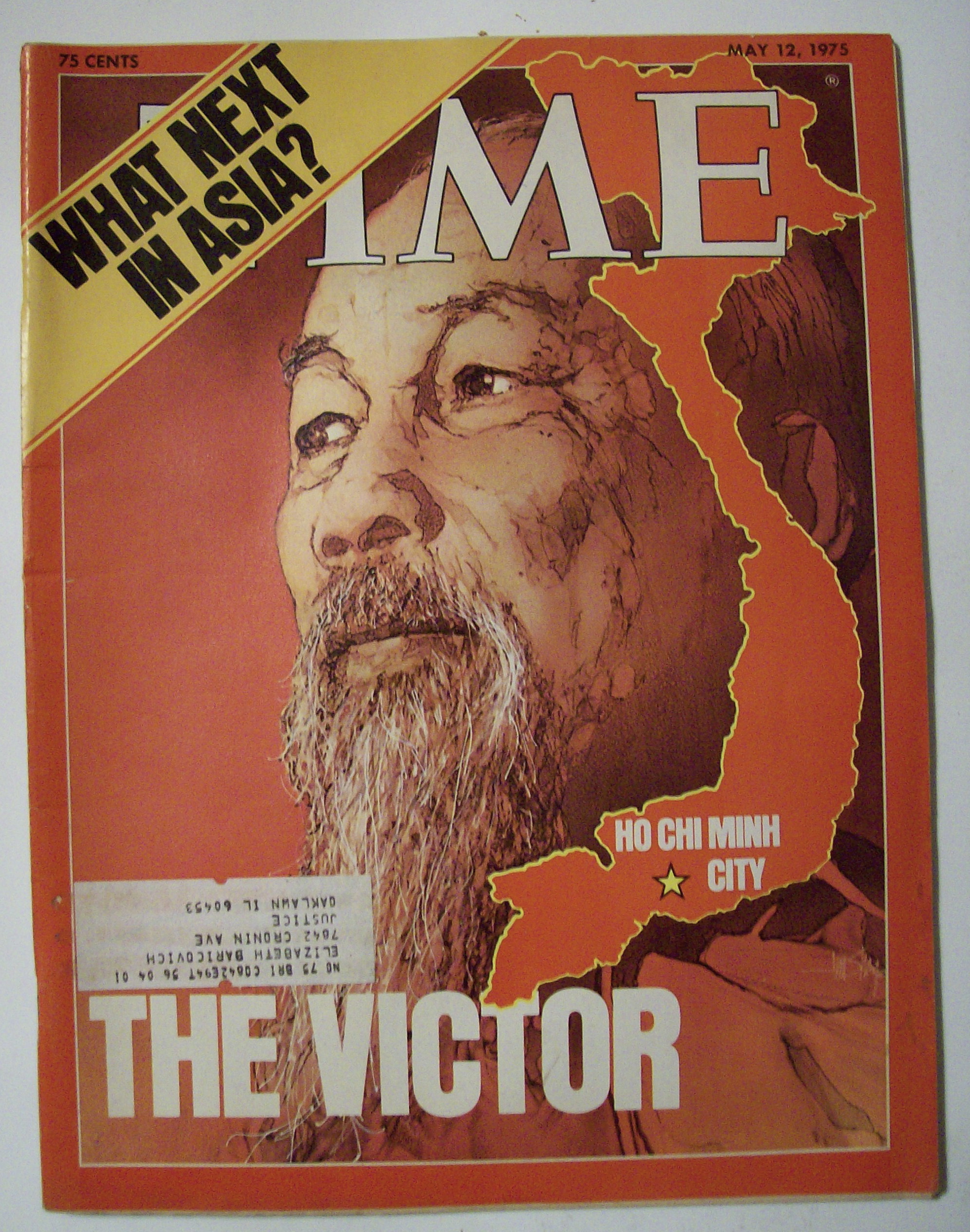 Time Magazine - May 12, 1975 - Ho Chi Minh