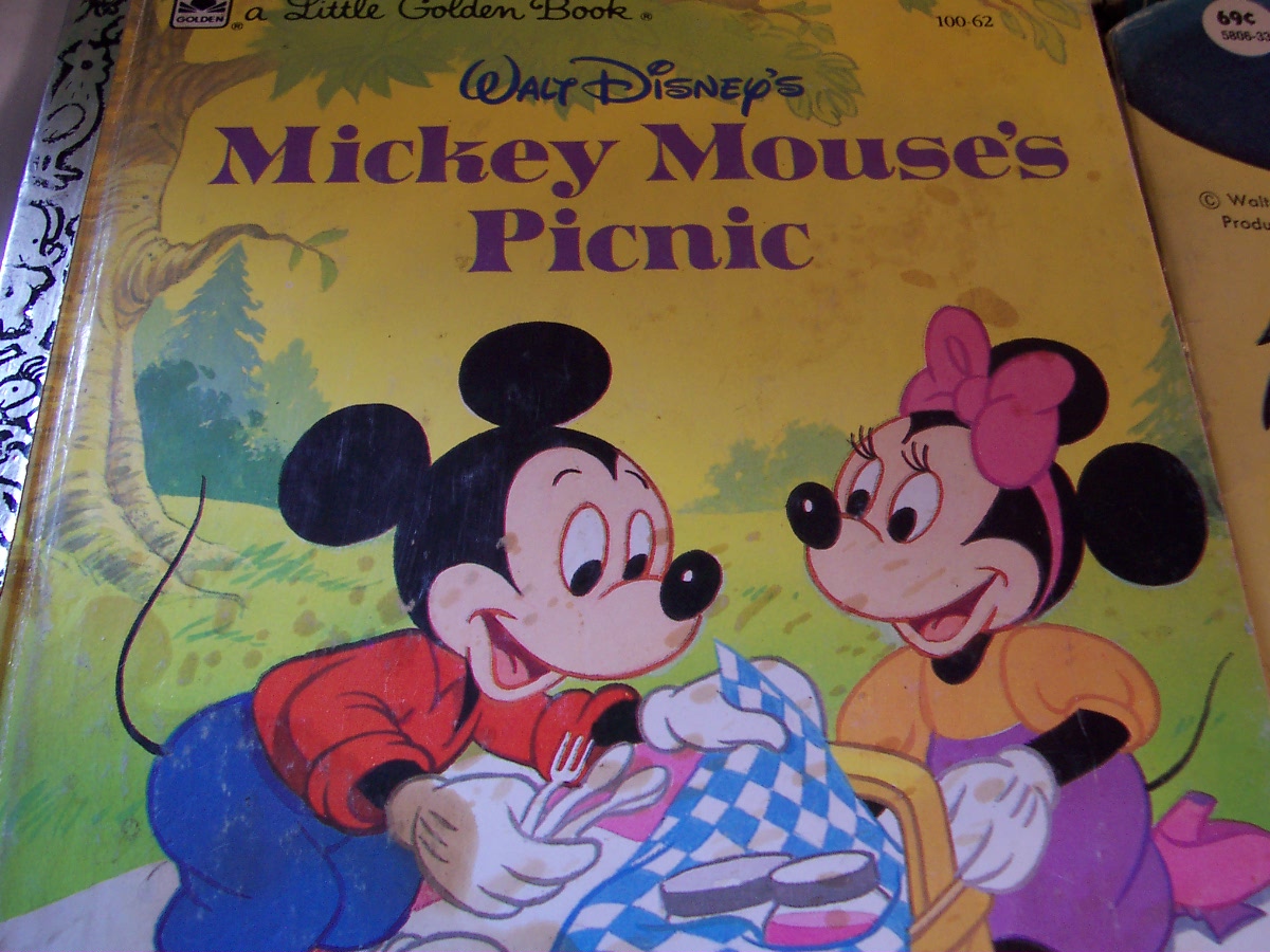 Disney Little Golden Books set of 6 books