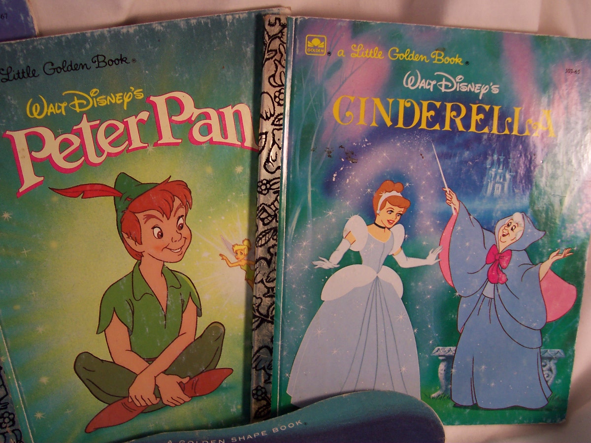 Disney Little Golden Books set of 6 books