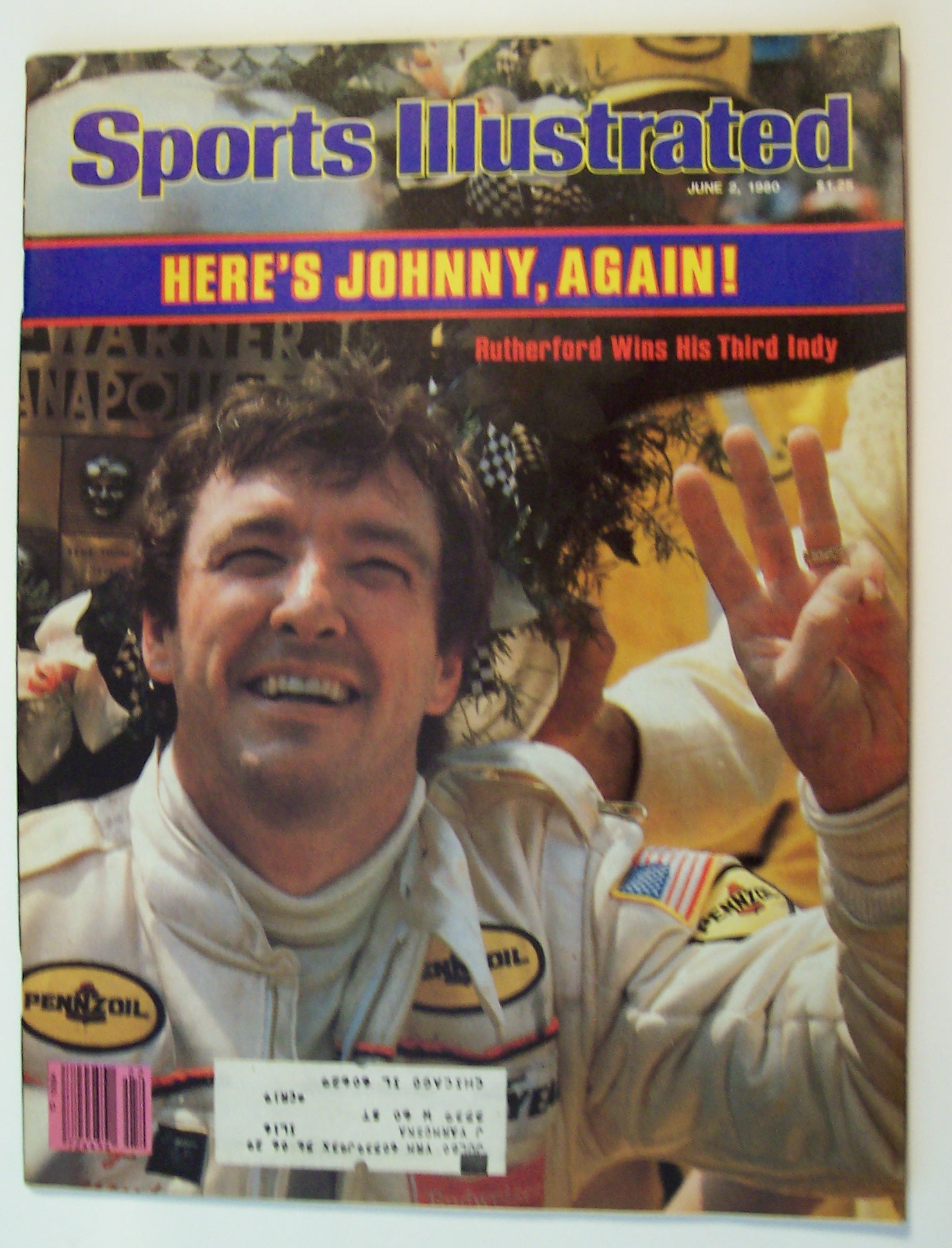 Sports Illustrated Magazine-June 2, 1980-Rutherford