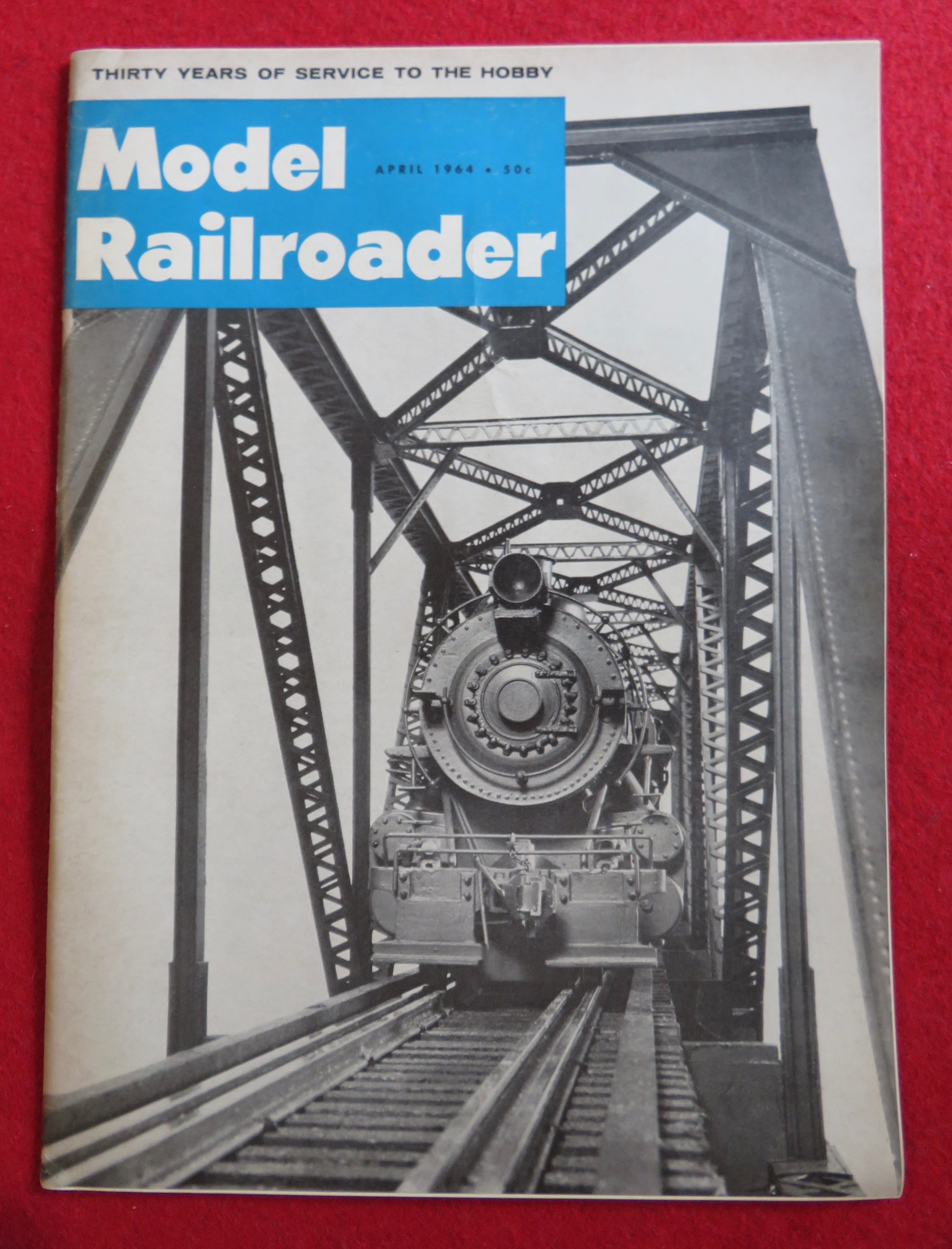 Model Railroader Magazine April 1964