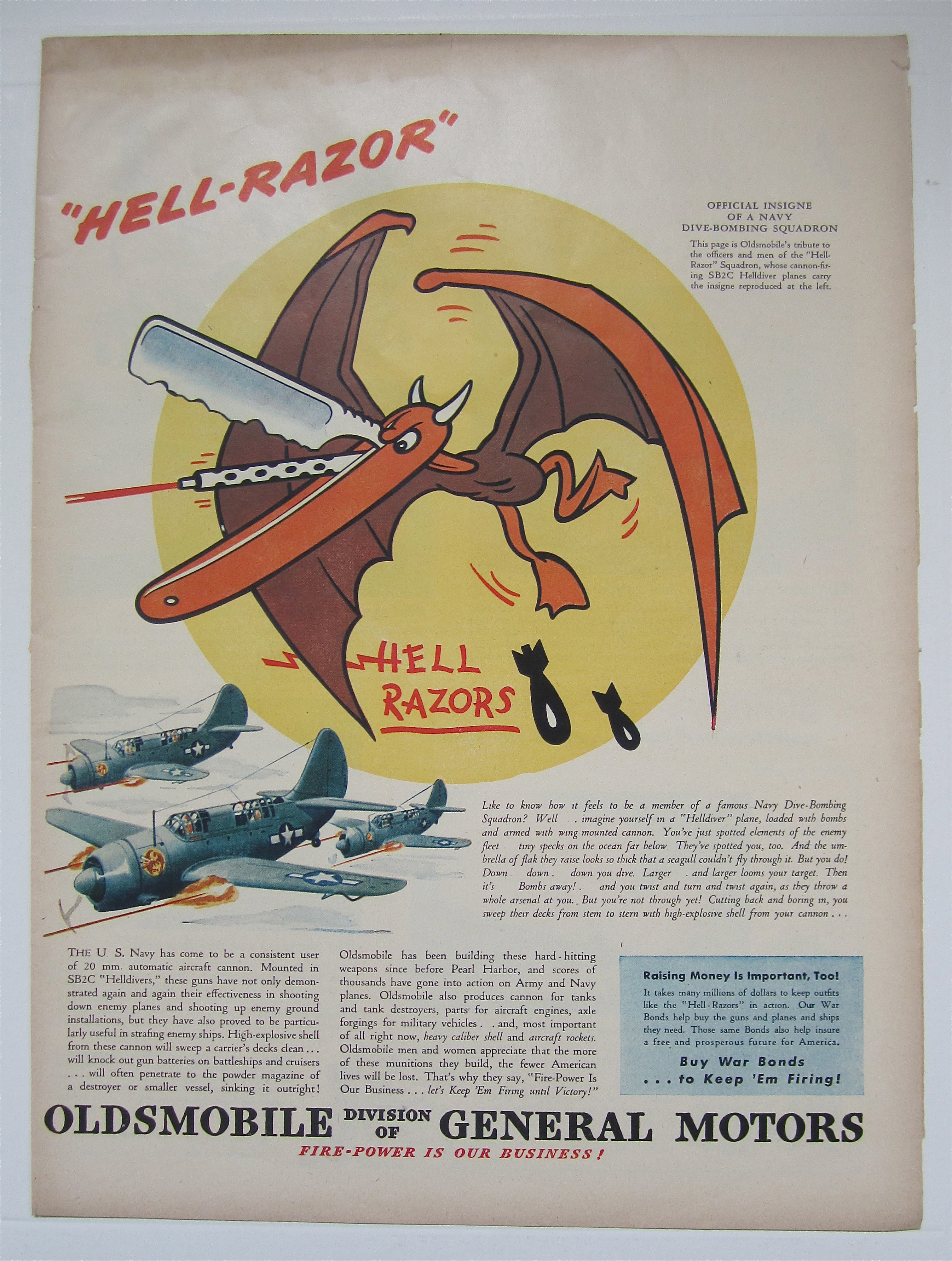1945 Oldsmobile Division Of GM with Hell-Razor