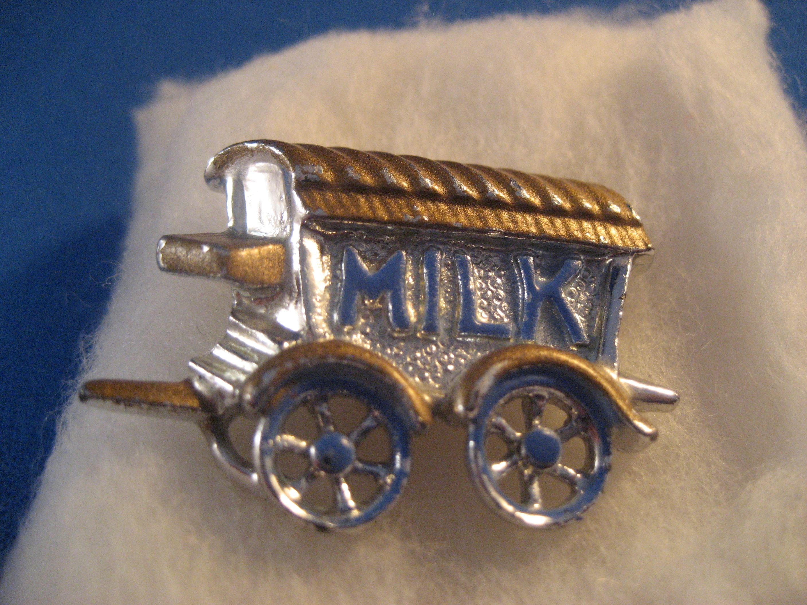 Milk Wagon Pin