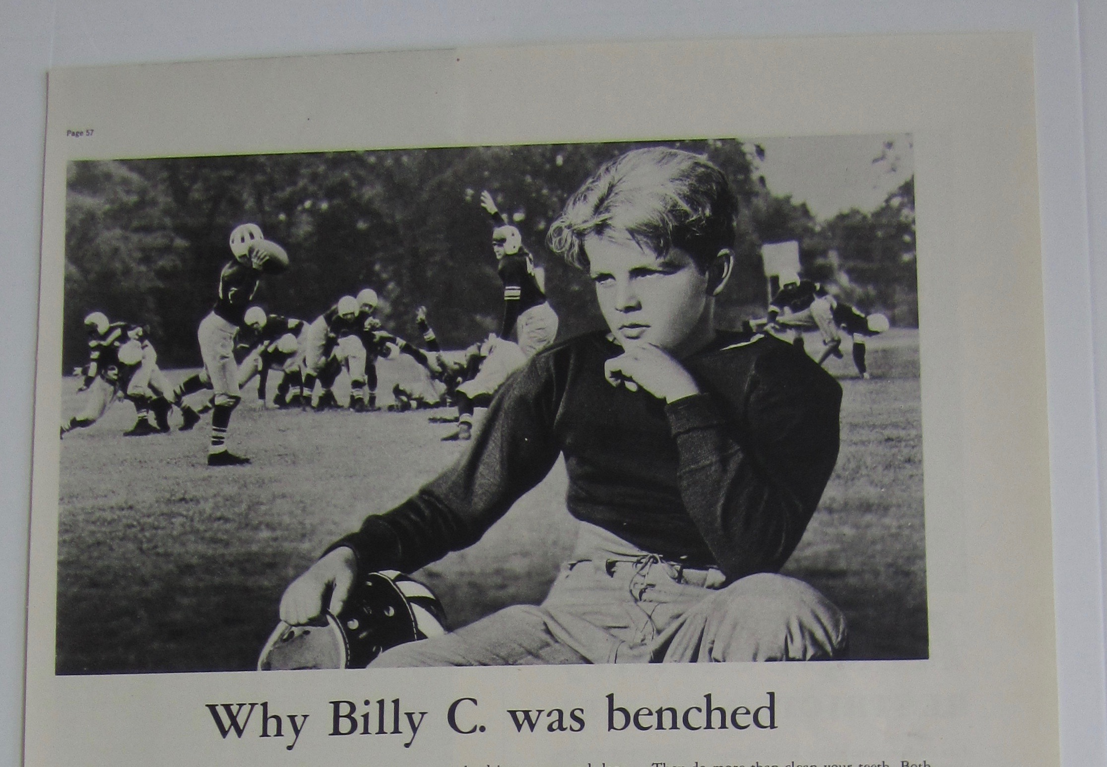 1937 Squibb Dental Cream with Billy C. Was Benched