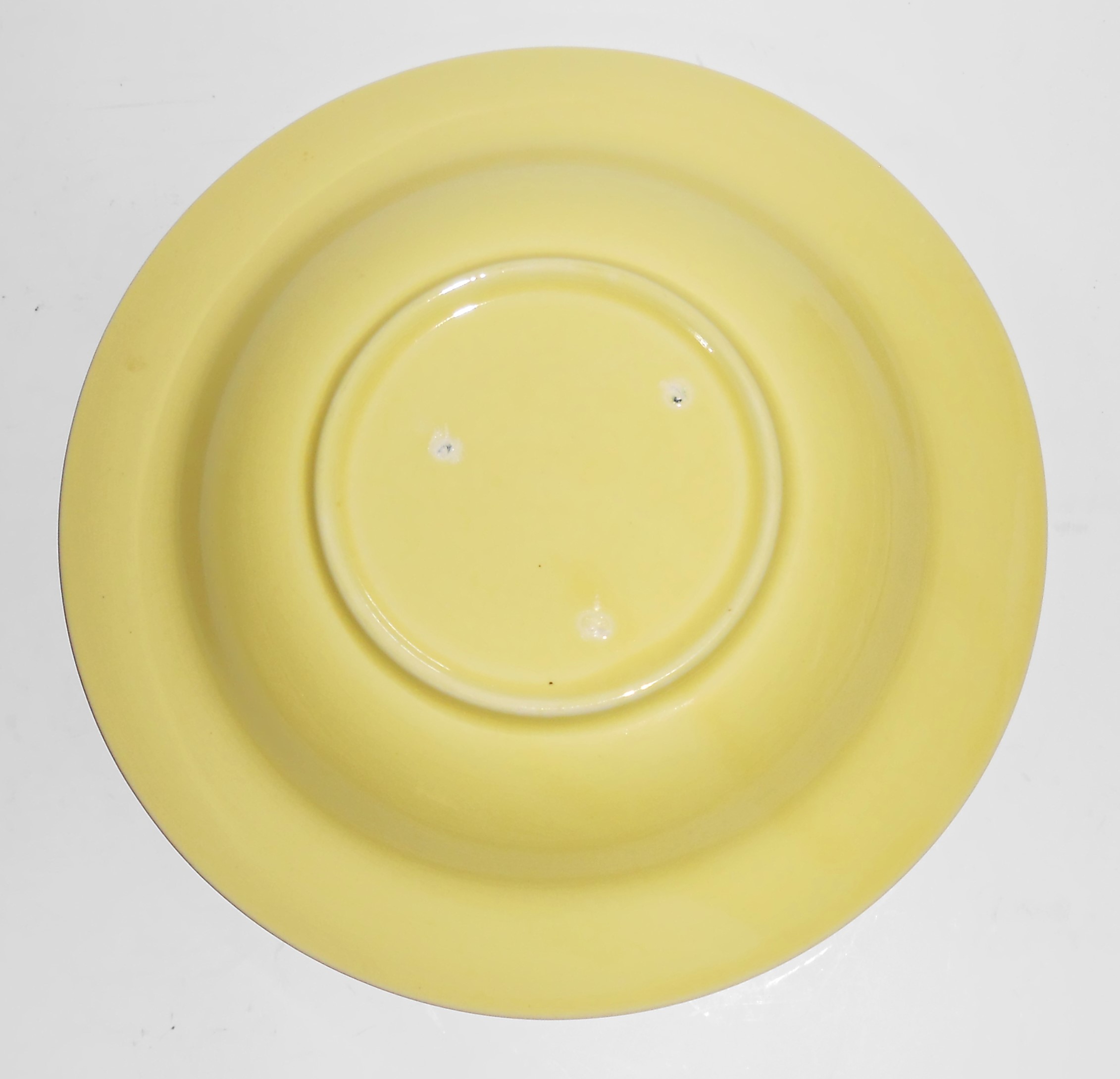 Coors Pottery Rosebud Early Yellow Rimmed Soup Bowl #4