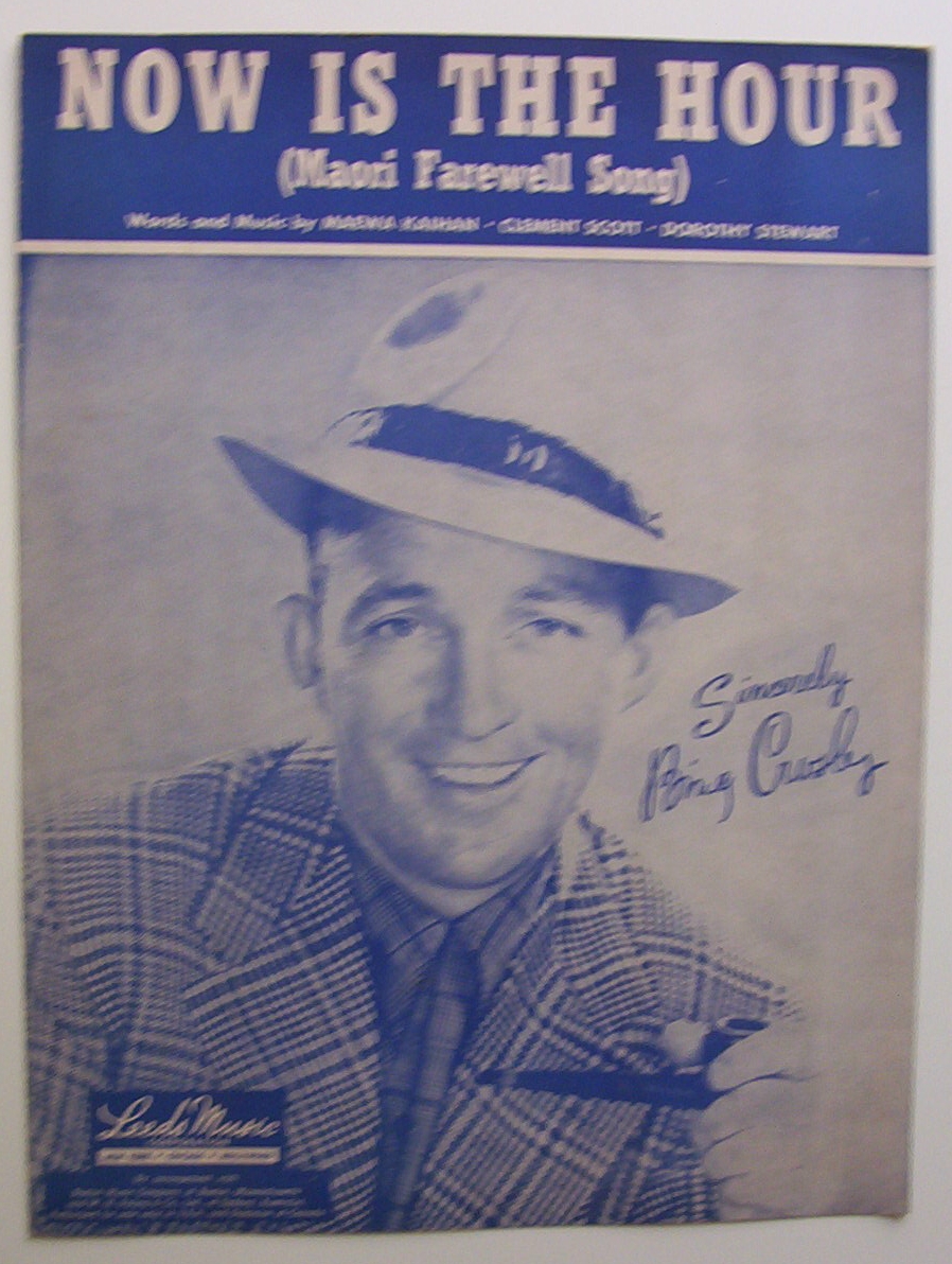 Sheet Music-1946 Now Is The Hour (Maori Farewell Song)