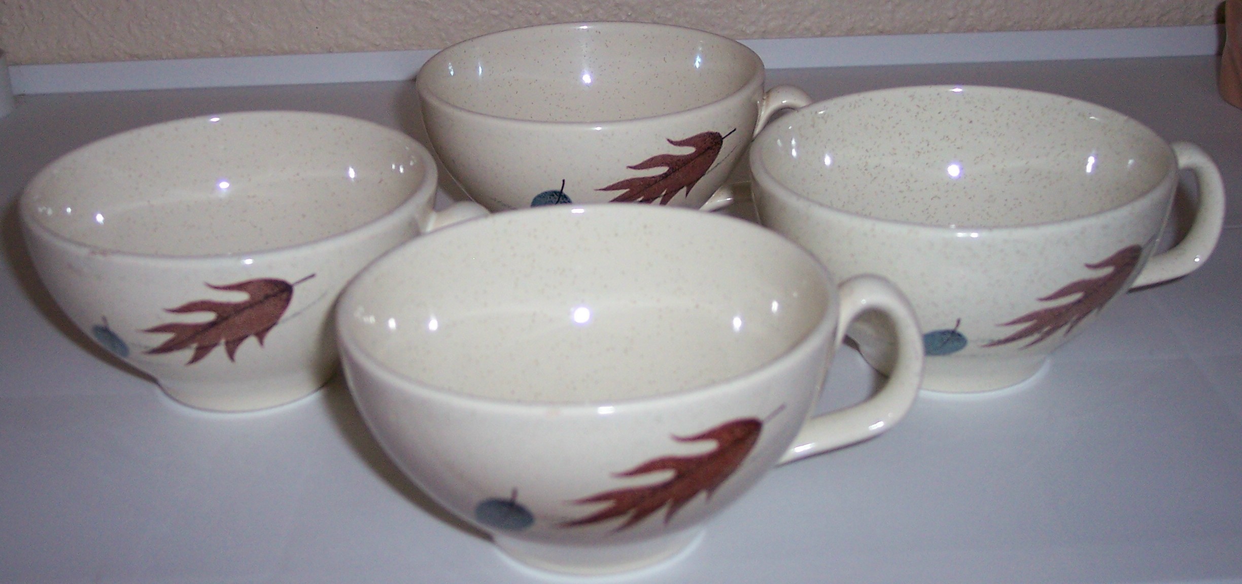 Franciscan Pottery Autumn Set/4 Cups