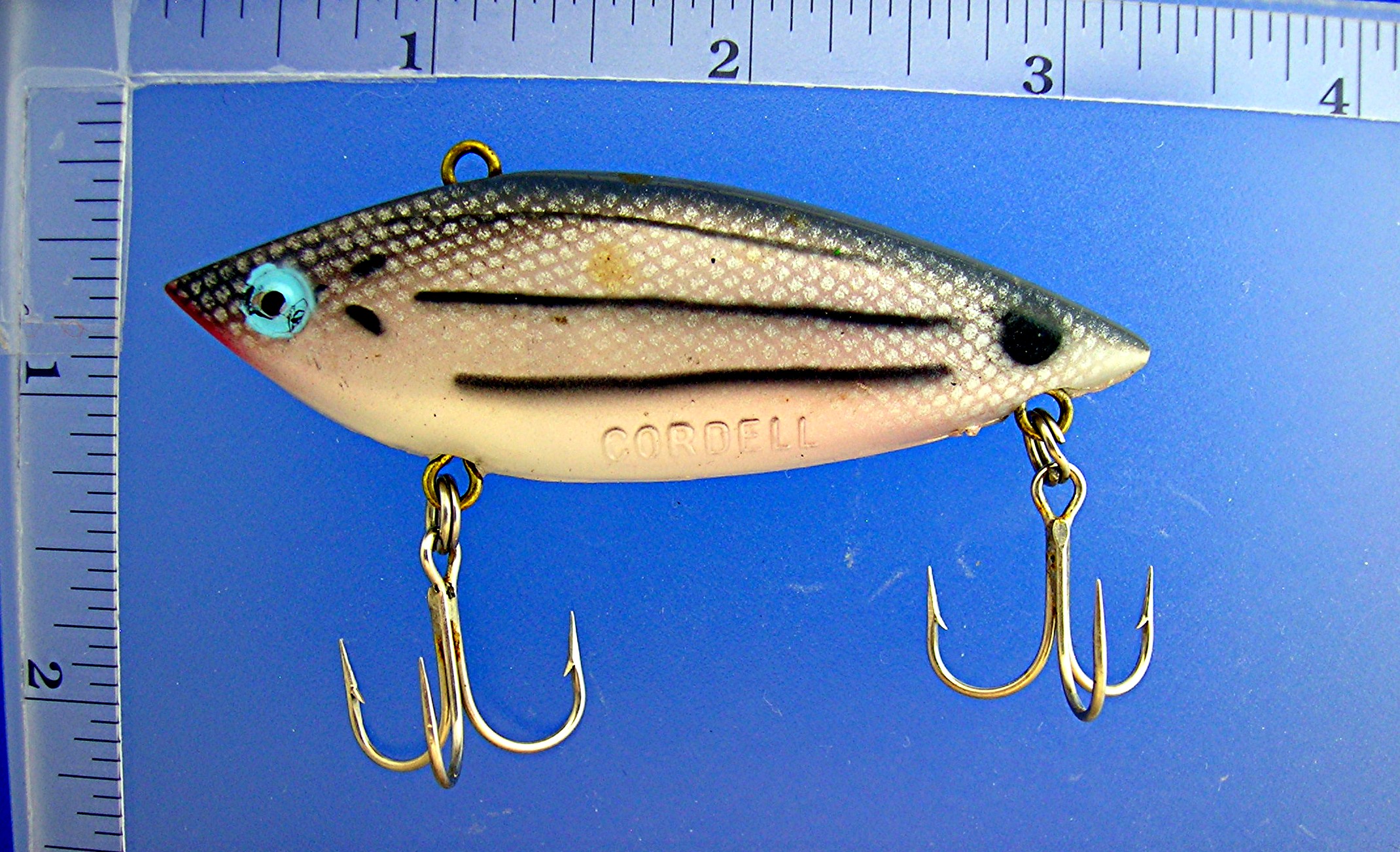 Fishing Lures Lot of 4, Heddon, Cordell, Millsite Thin