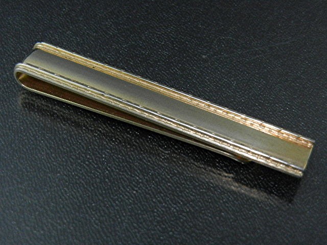 Tie Bar Swank Vintage Gold