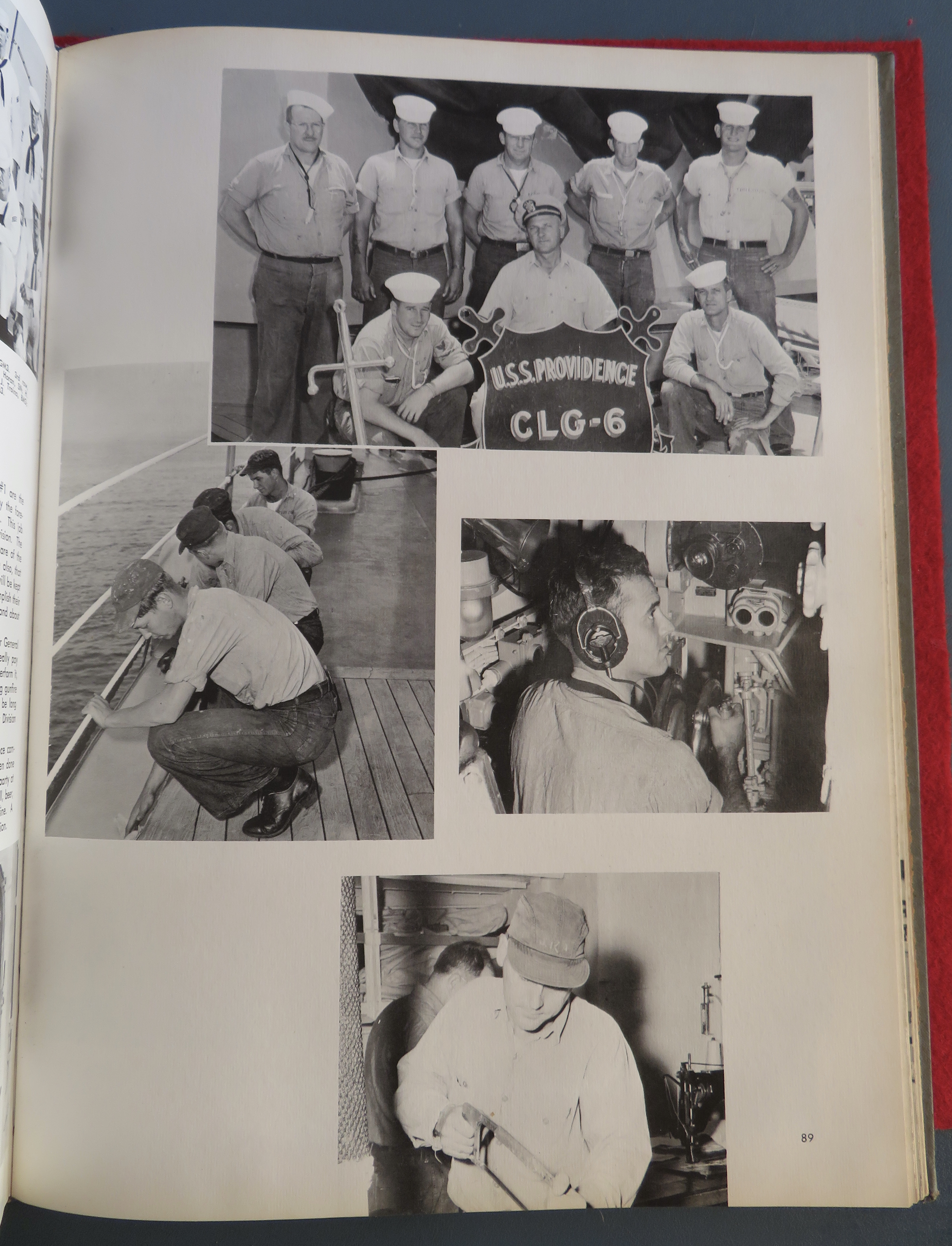 Original 1960 US Ship Providence Military Yearbook