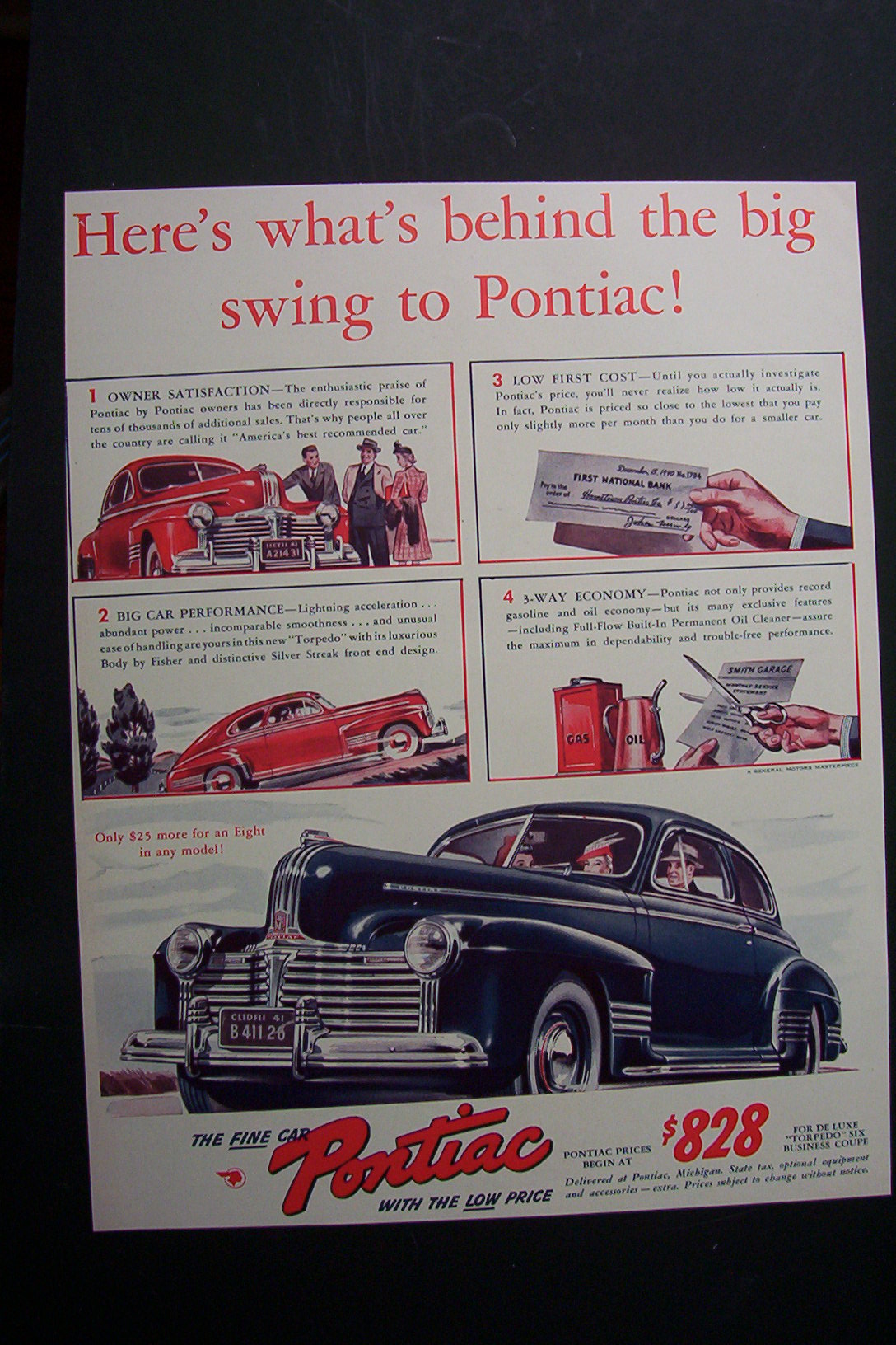 1941 Pontiac Cars