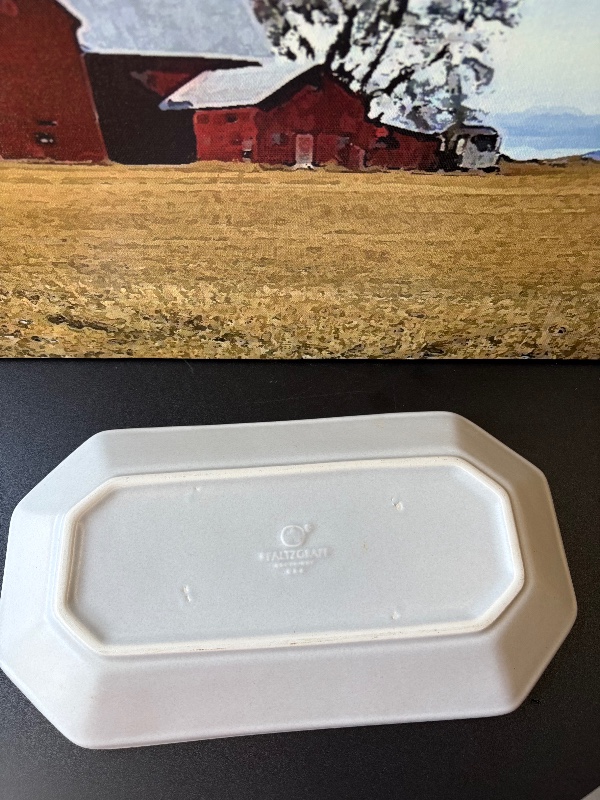 Pfaltzgraff Yorktowne Pattern Bread Payter Bread Tray