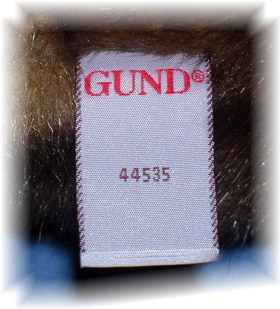 16 Inch Brown Gund Bear With Gift Red Box...