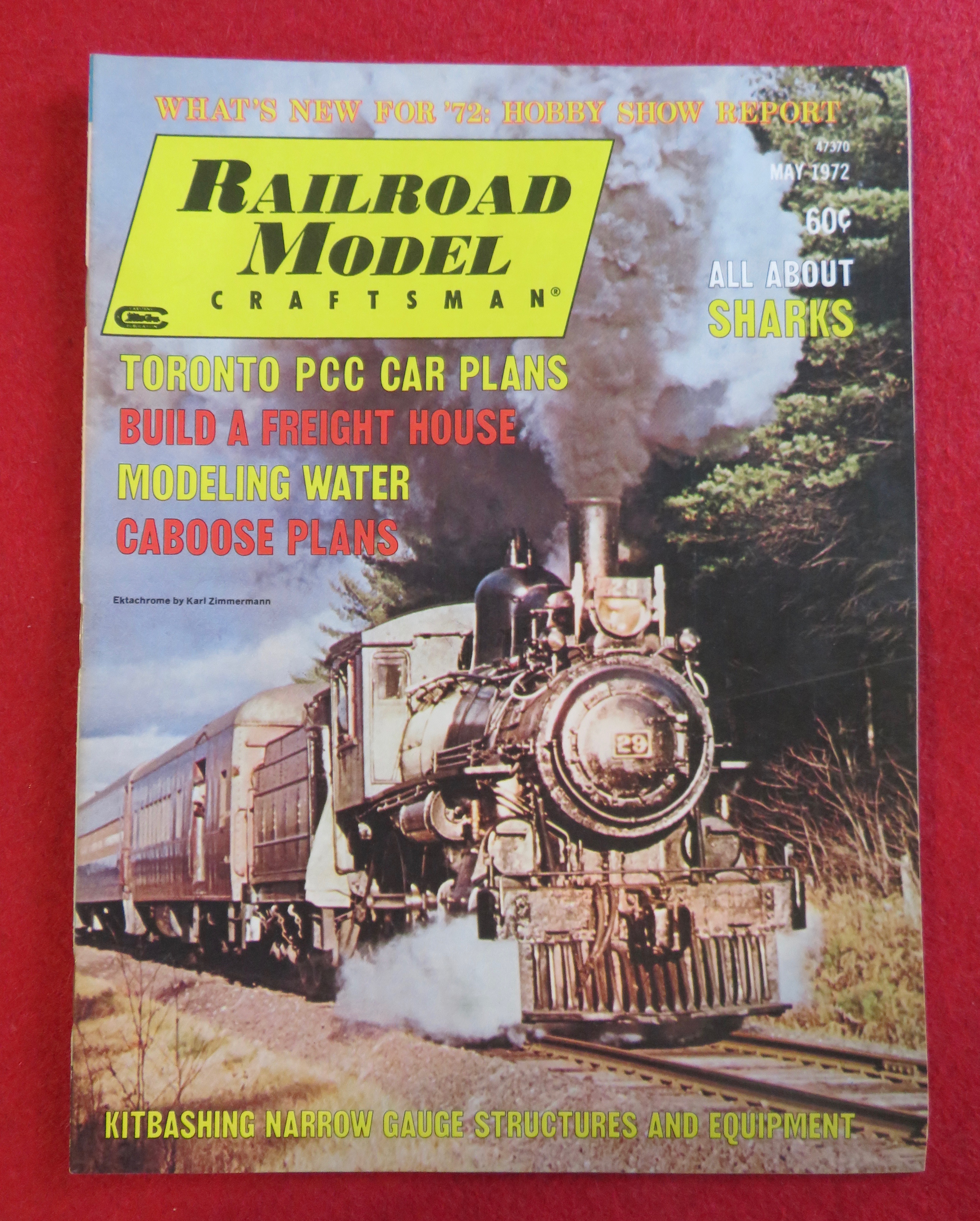 Railroad Model Craftsman Magazine May 1972
