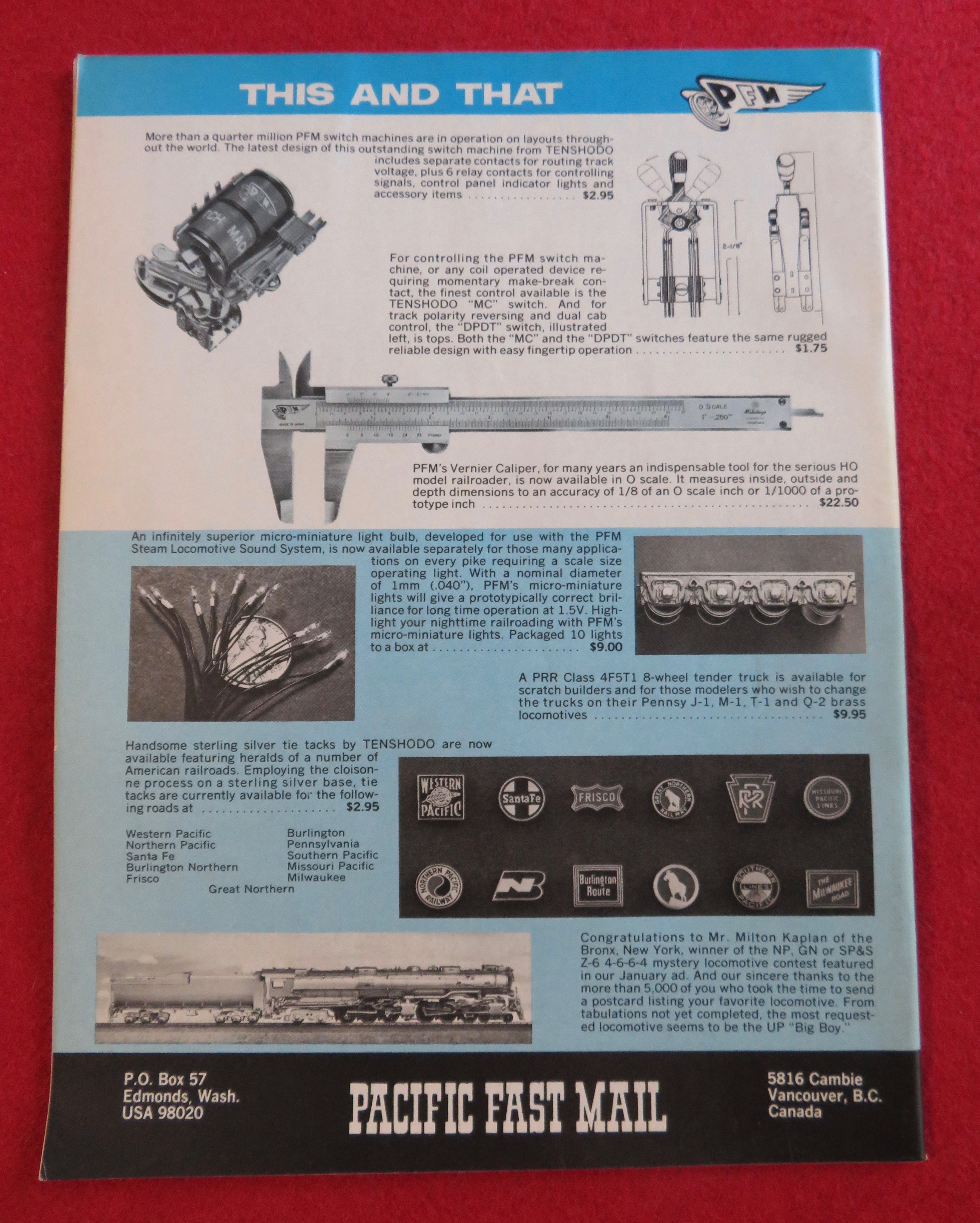 Railroad Model Craftsman Magazine May 1972