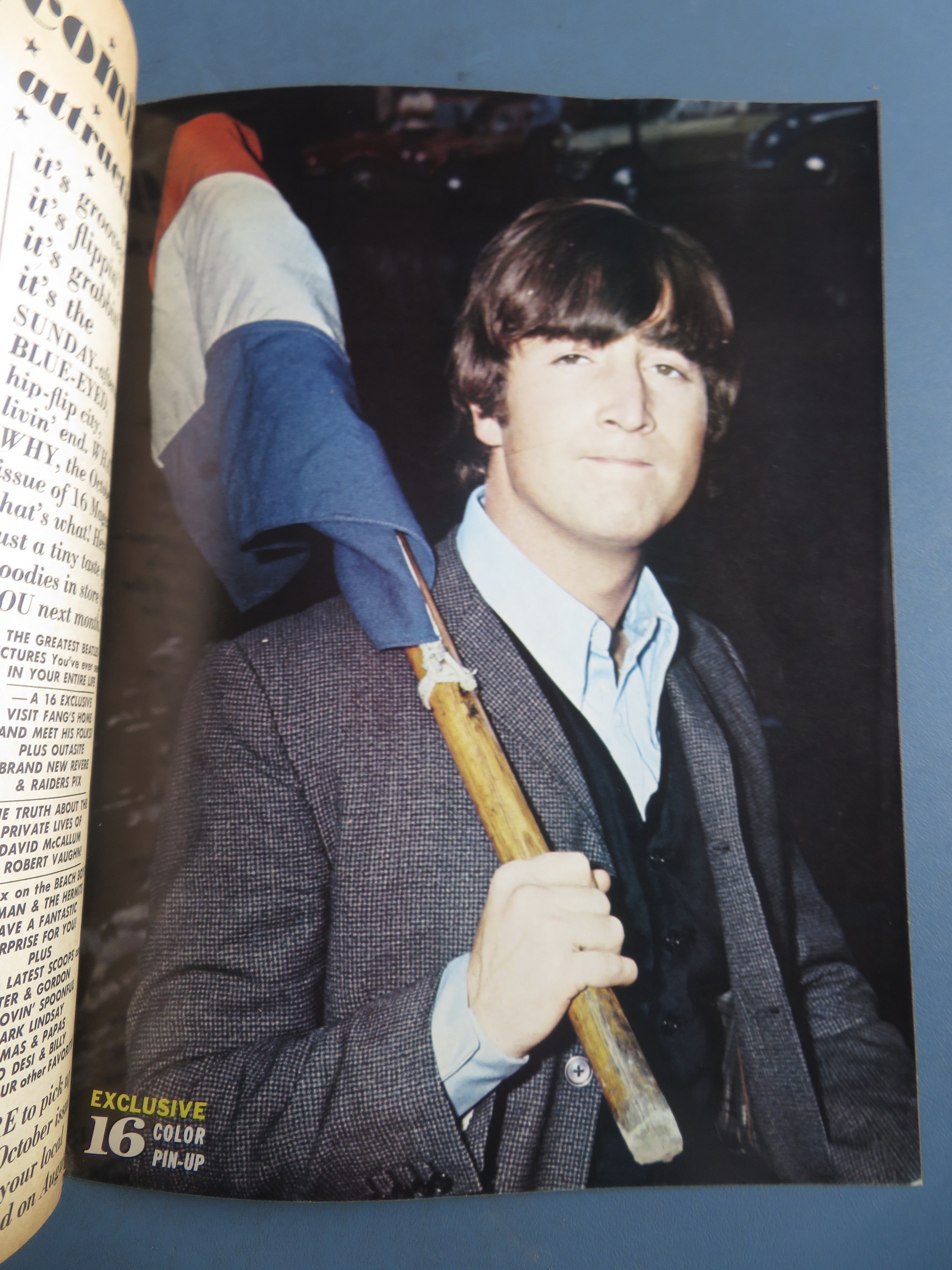 16 Magazine September 1966 Beatles & Raiders