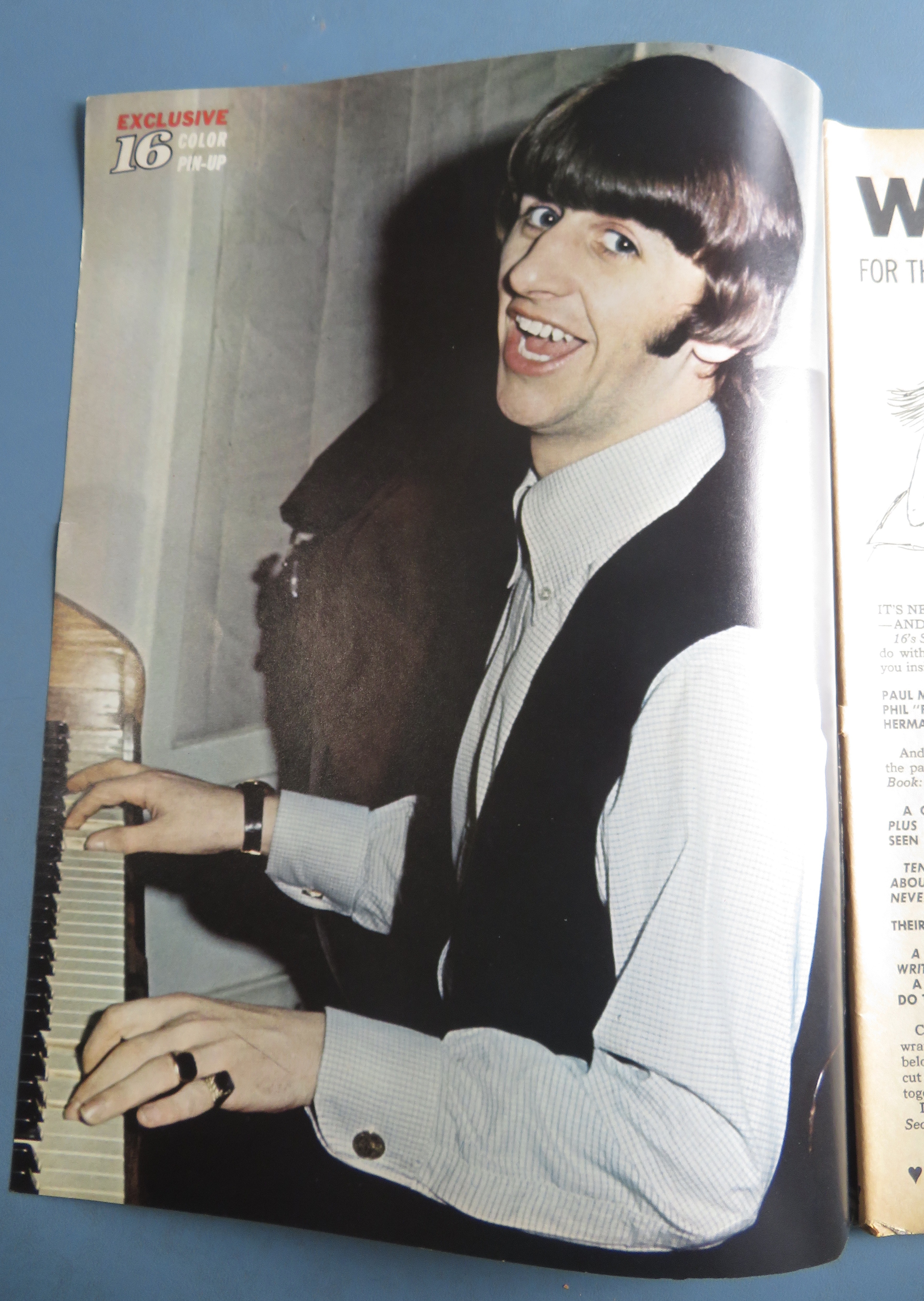 16 Magazine September 1966 Beatles & Raiders
