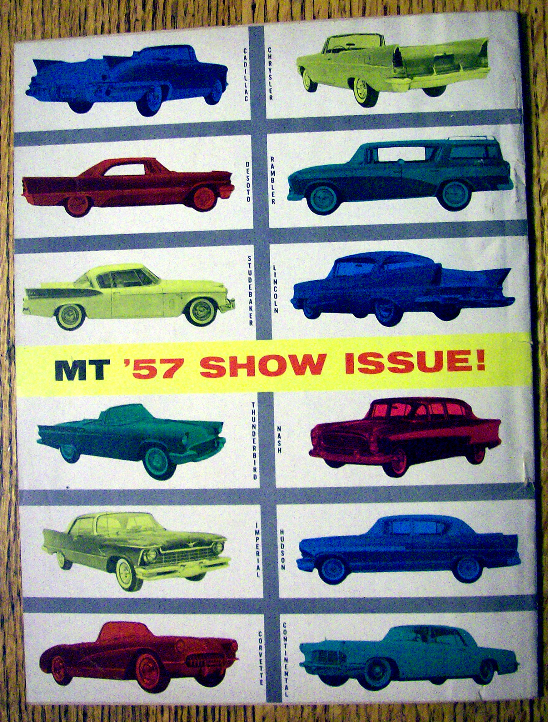 Motor Trend Magazine January 1957 '57 Show Issue