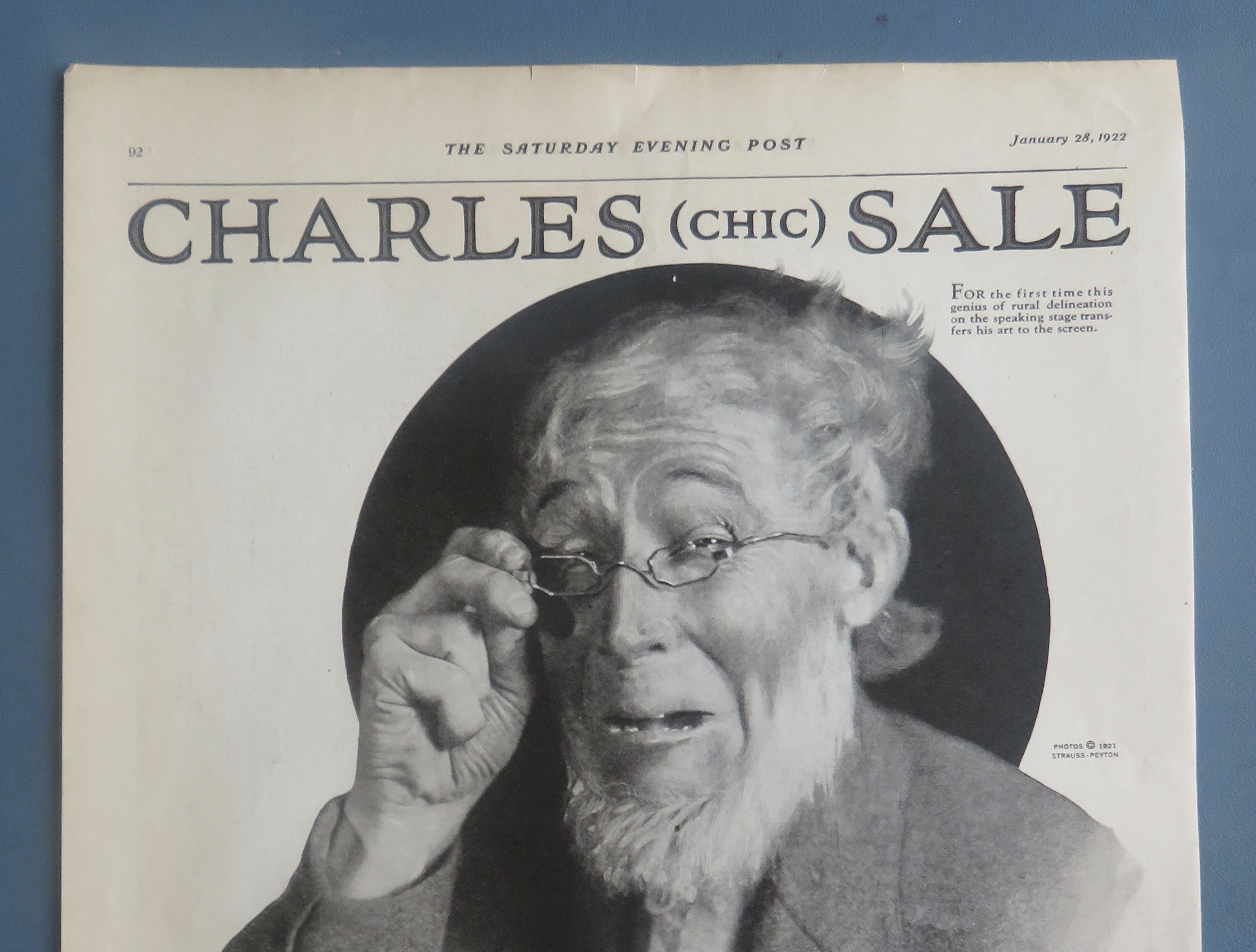 1922 His Nibs with Charles (Chic) Sale