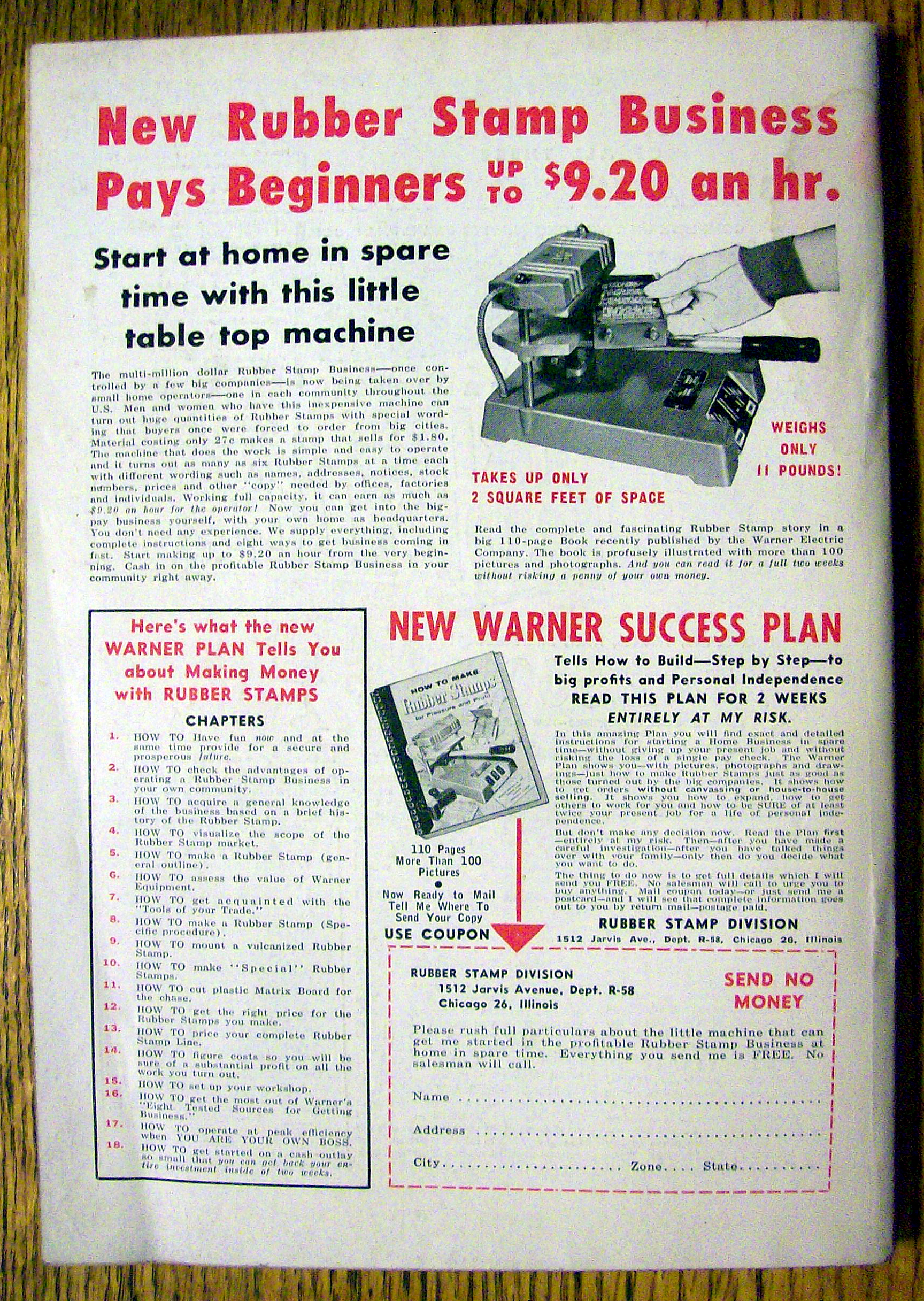 Science & Mechanics August 1956 Submarine That Flies