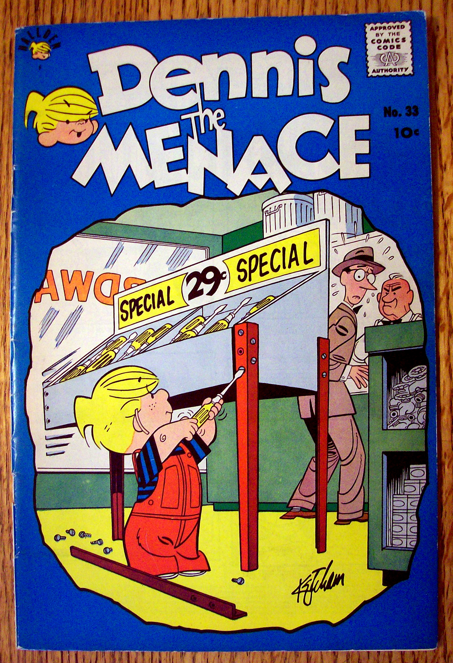Dennis The Menace Comic #33-March 1959-Joey