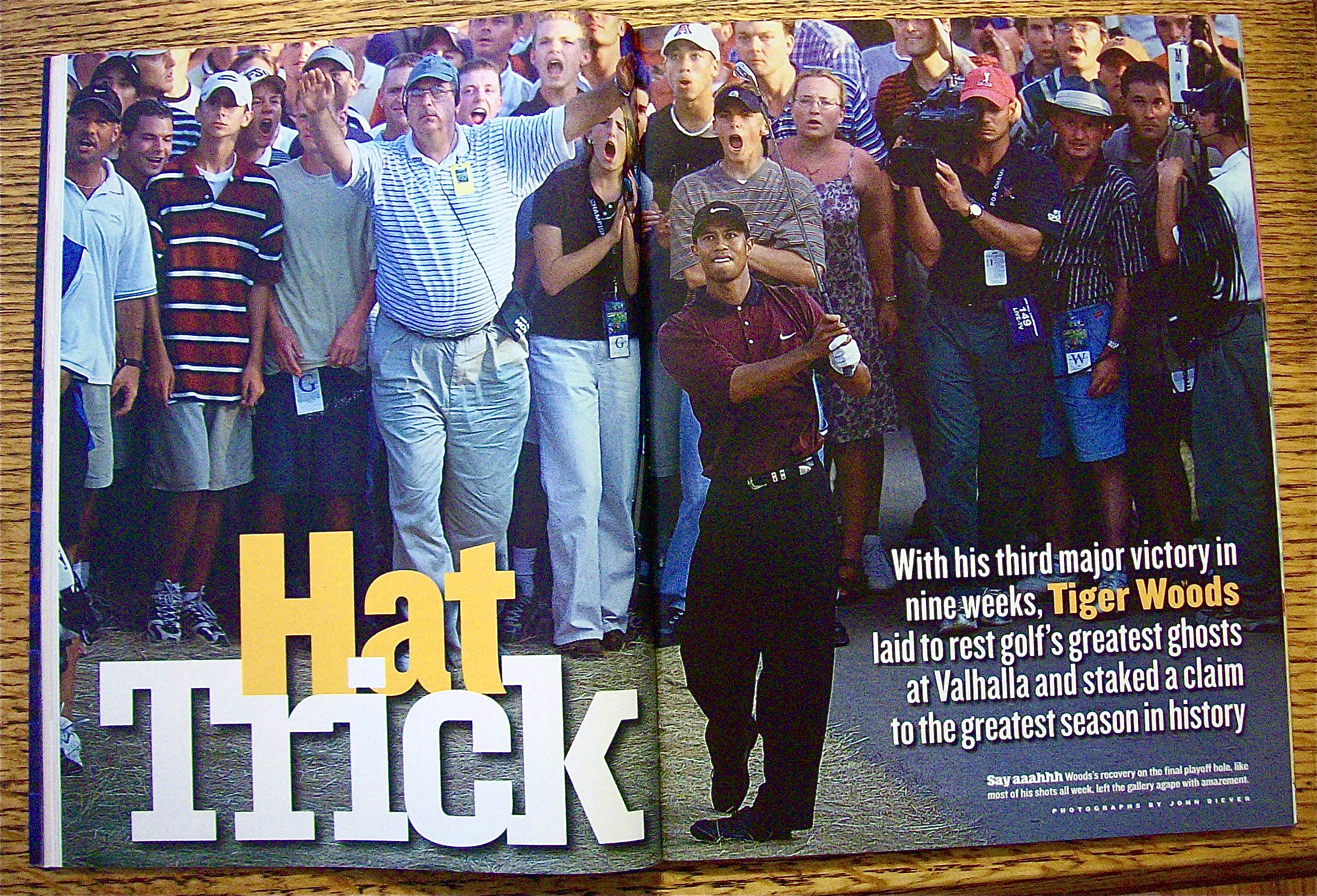 Sports Illustrated Magazine August 28, 2000 Tiger Woods
