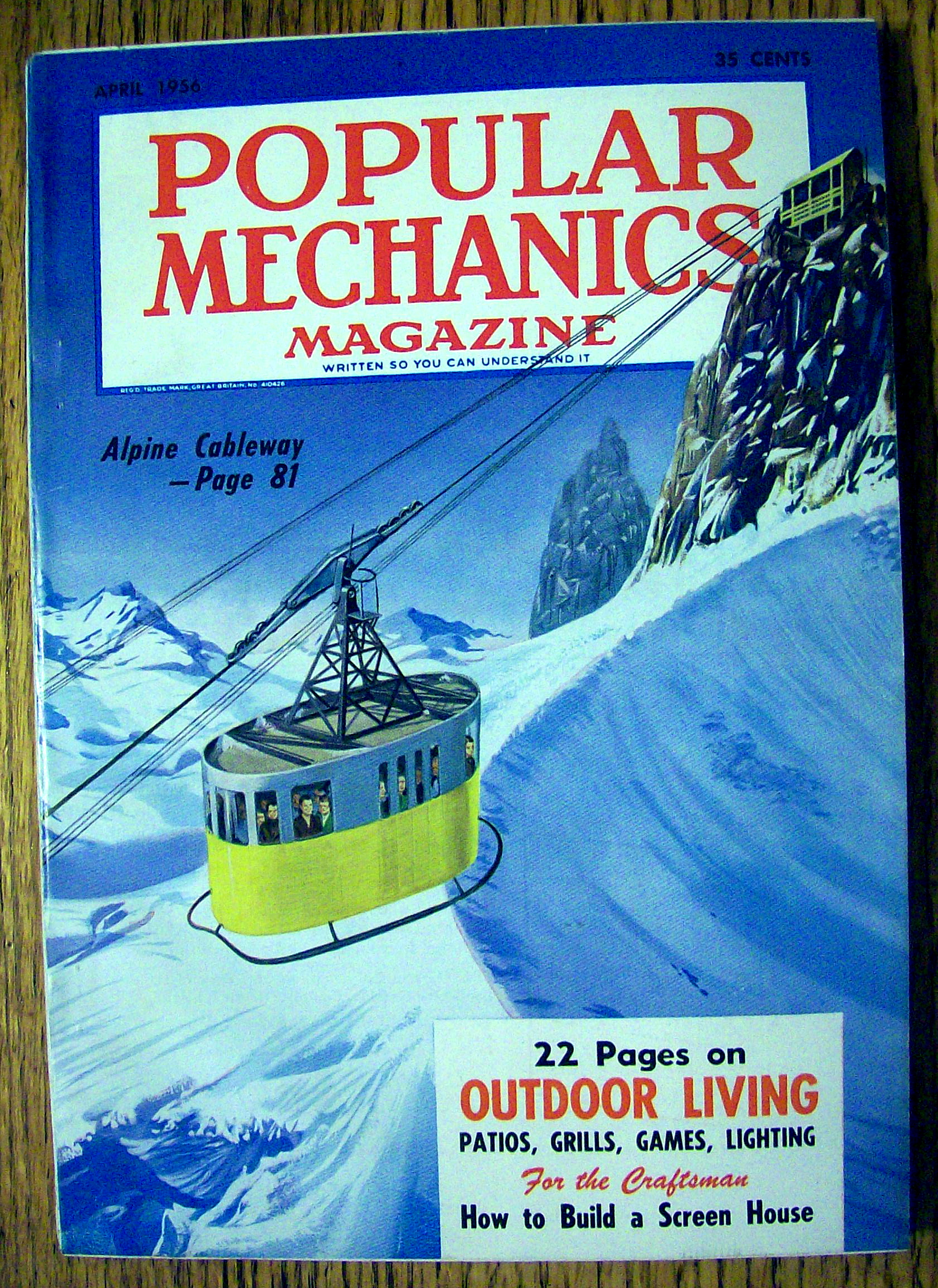 Popular Mechanics-April 1956-Alpine Cableway