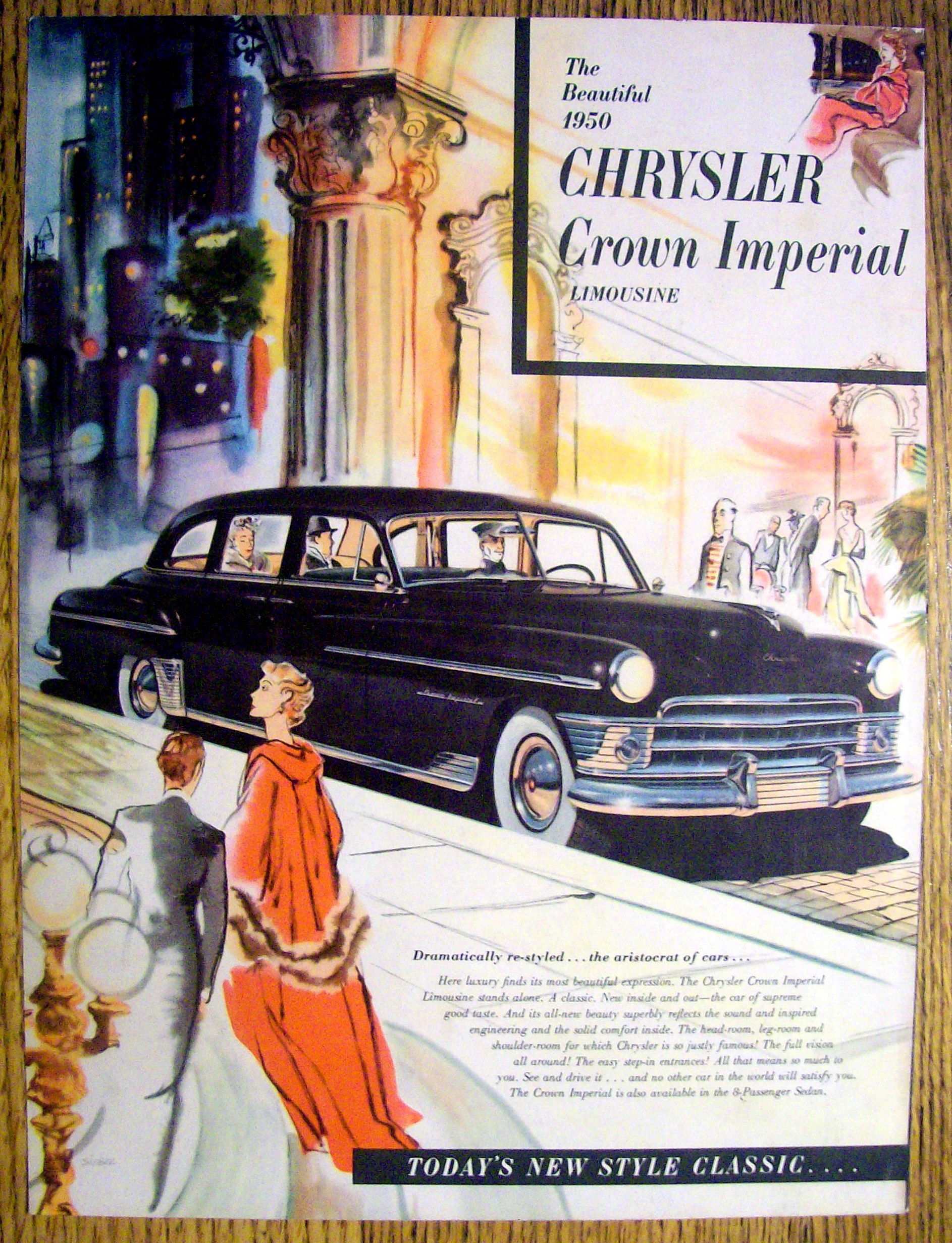 1950 Chrysler Crown Imperial Limousine/Black Limousine
