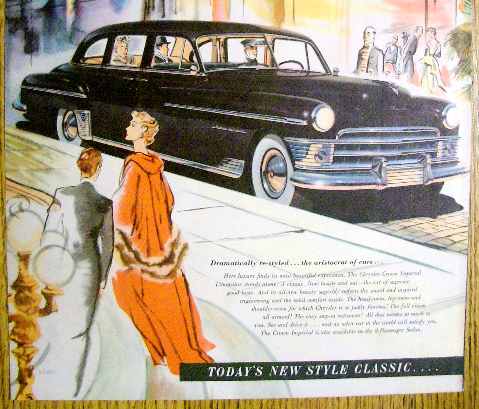 1950 Chrysler Crown Imperial Limousine/Black Limousine