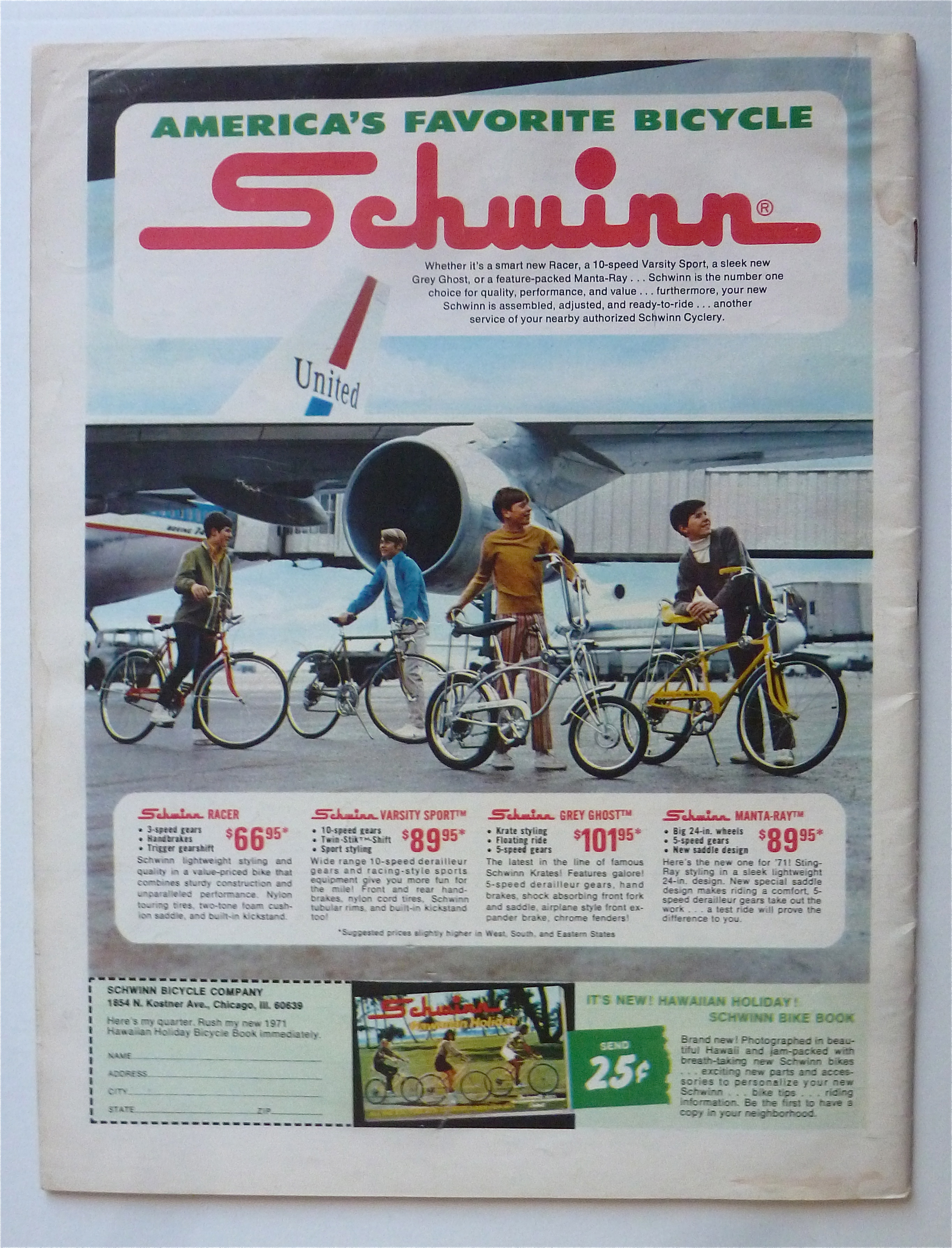 Boys Life Magazine April 1971 Bass Fishing With A View